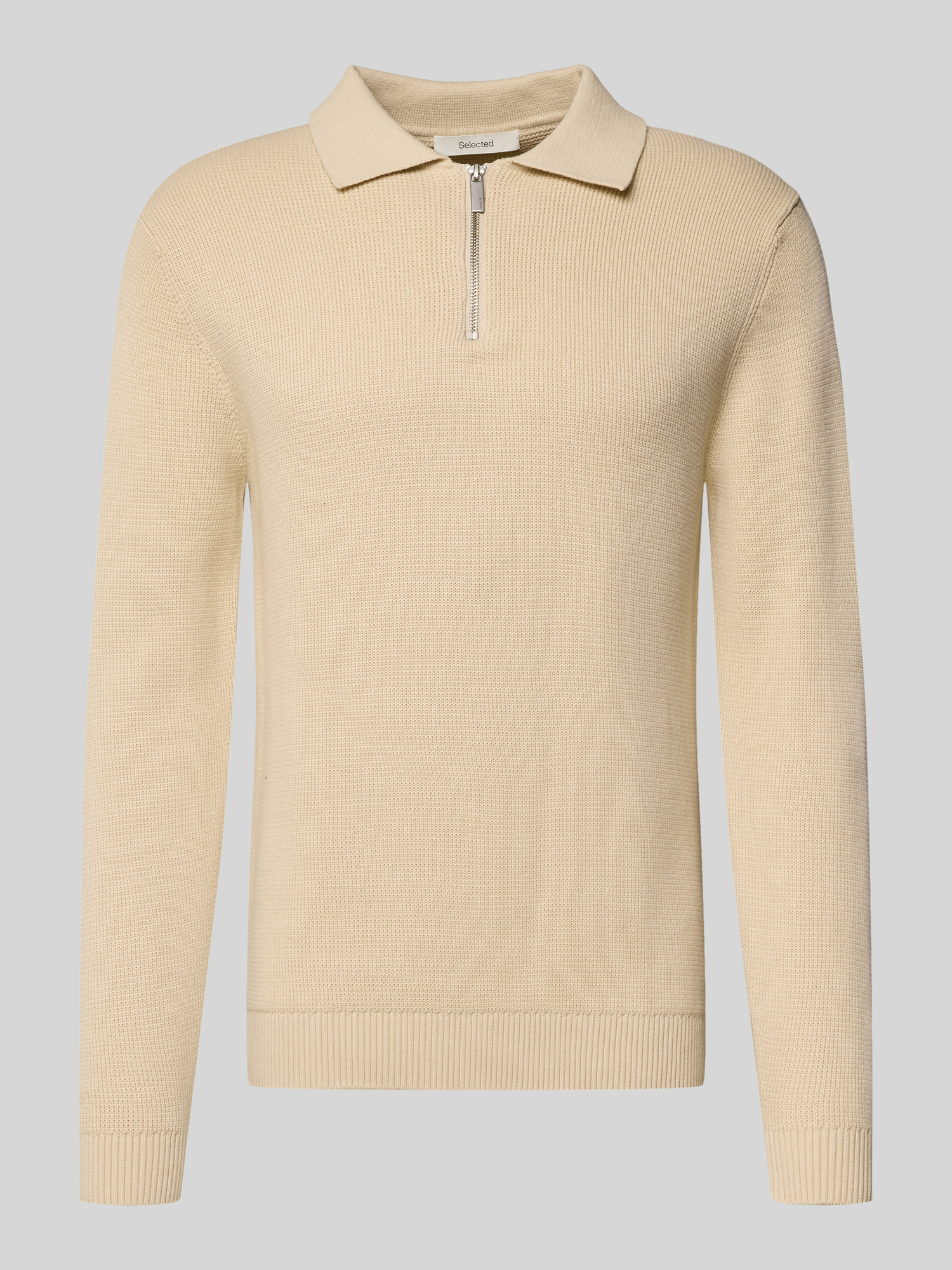 Selected Homme Pullover Herren Baumwolle Gr. XL Offwhite