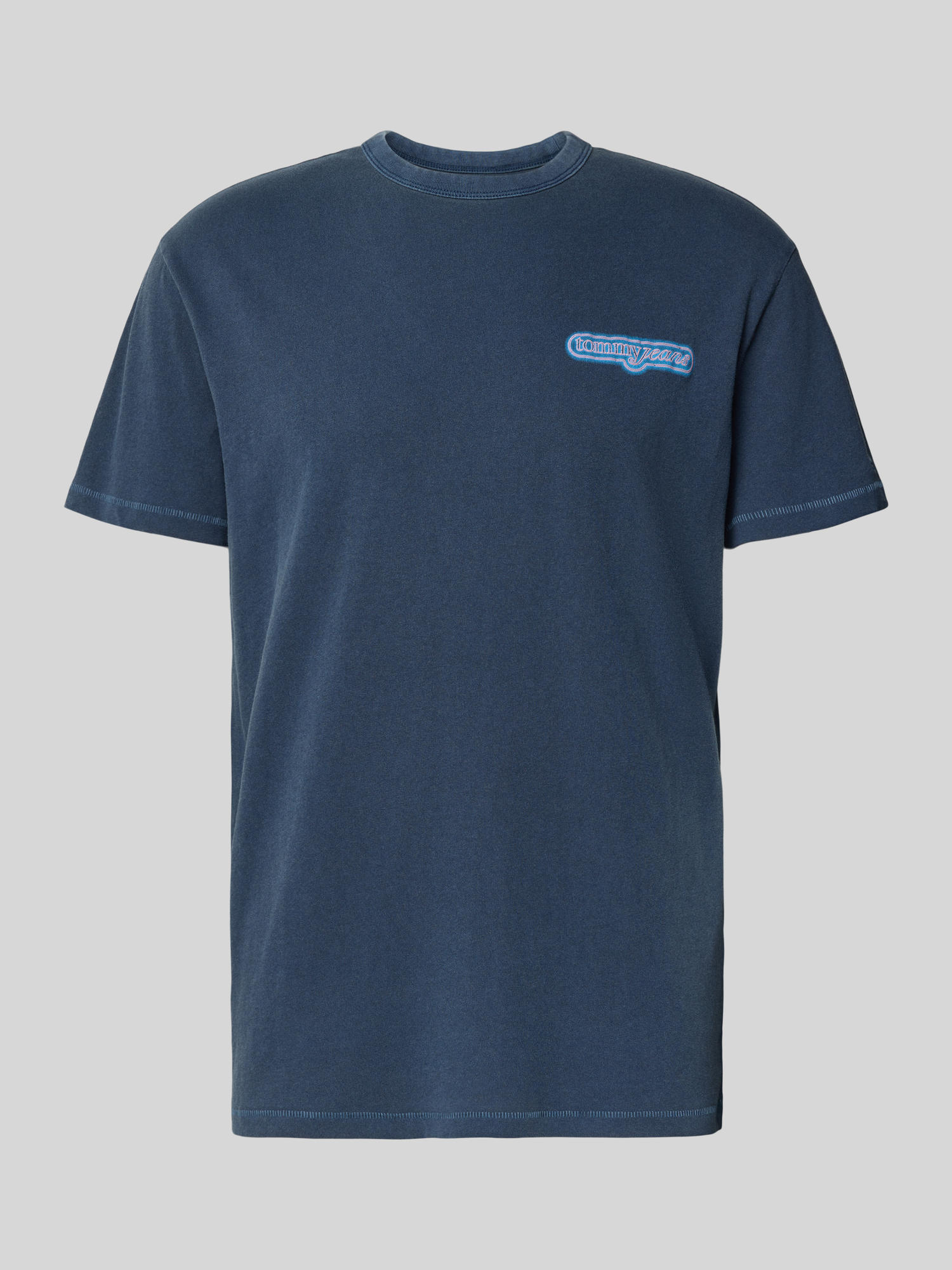 Tommy Jeans - Herren T-Shirt - L - Marine