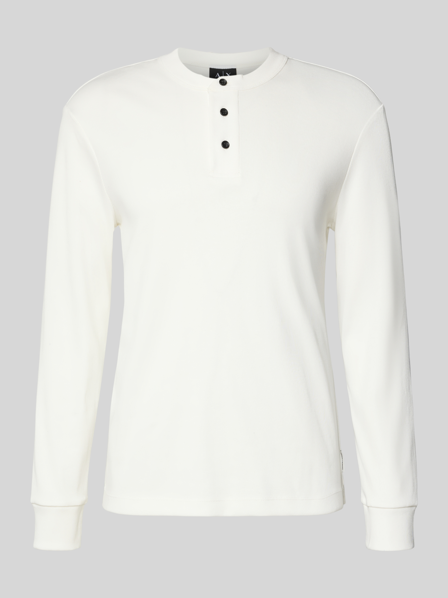 Armani Exchange - Herren Sweatshirt - Baumwolle - XL - Offwhite