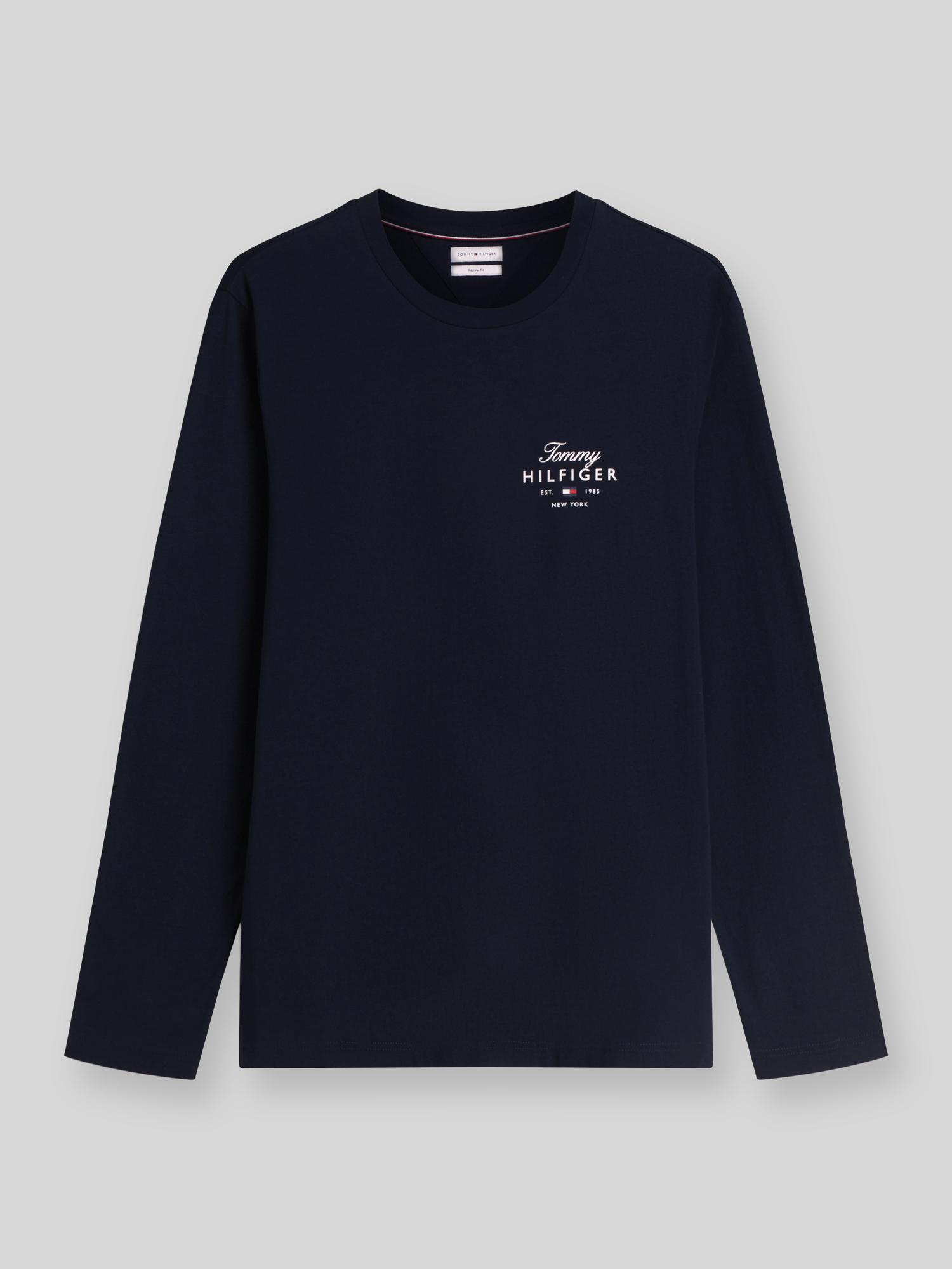 Tommy Hilfiger - Herren - Langarmshirt - XL - Marine
