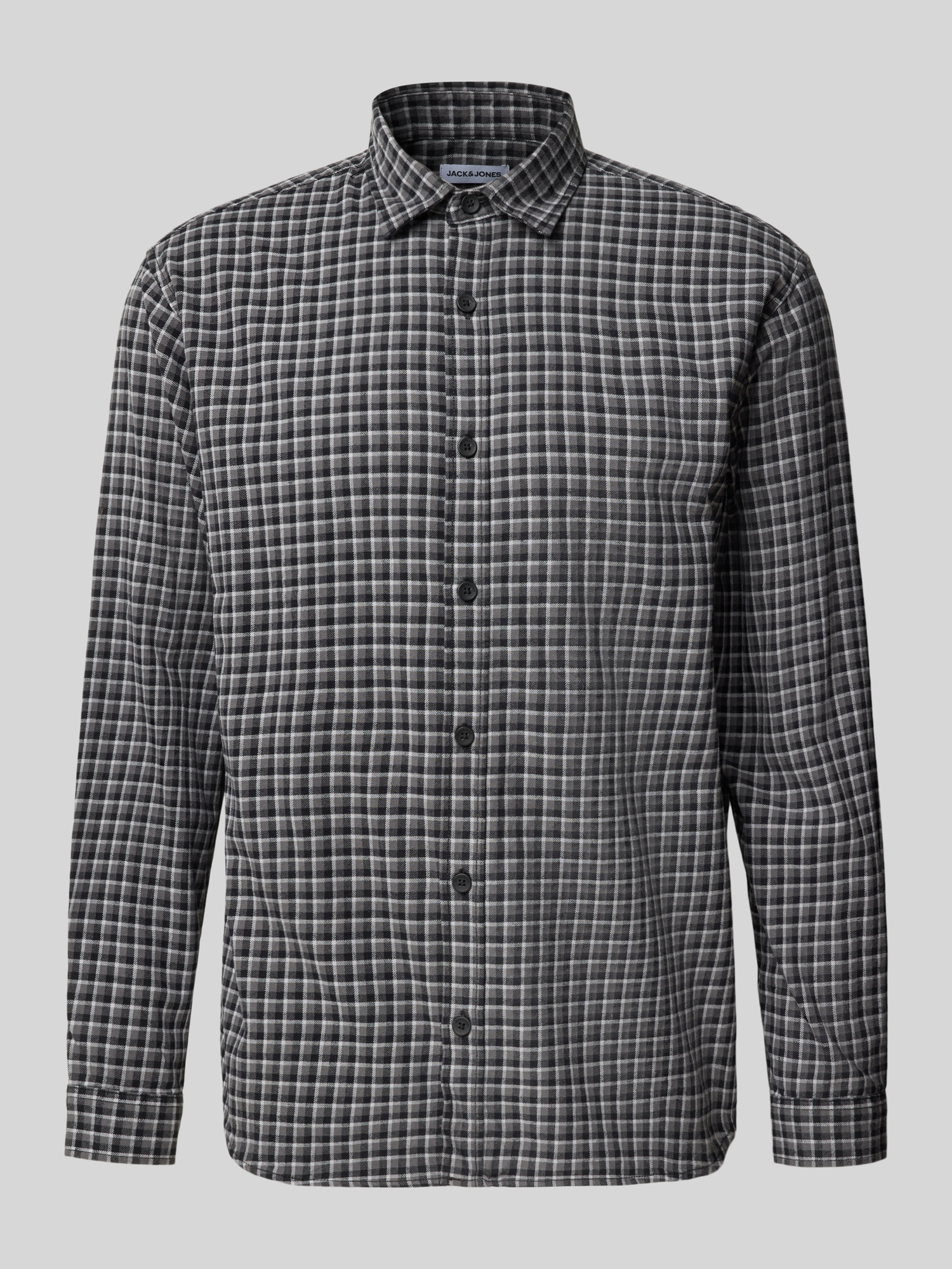 Jack & Jones Herren Schwarz Freizeithemden, Gr. M