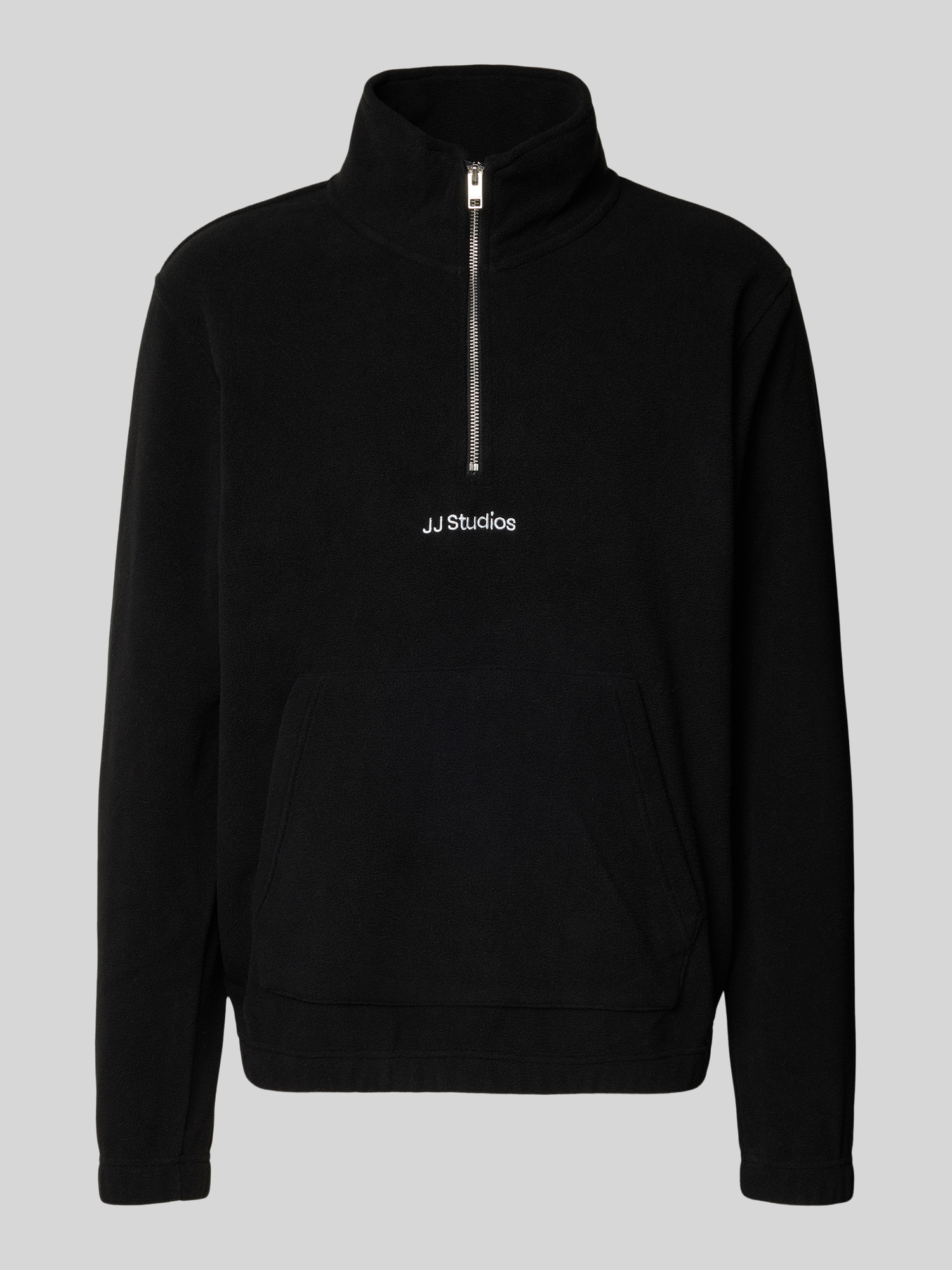 Jack & Jones Jjesoho Half Zip Fleece Sn, Black - Bild 4