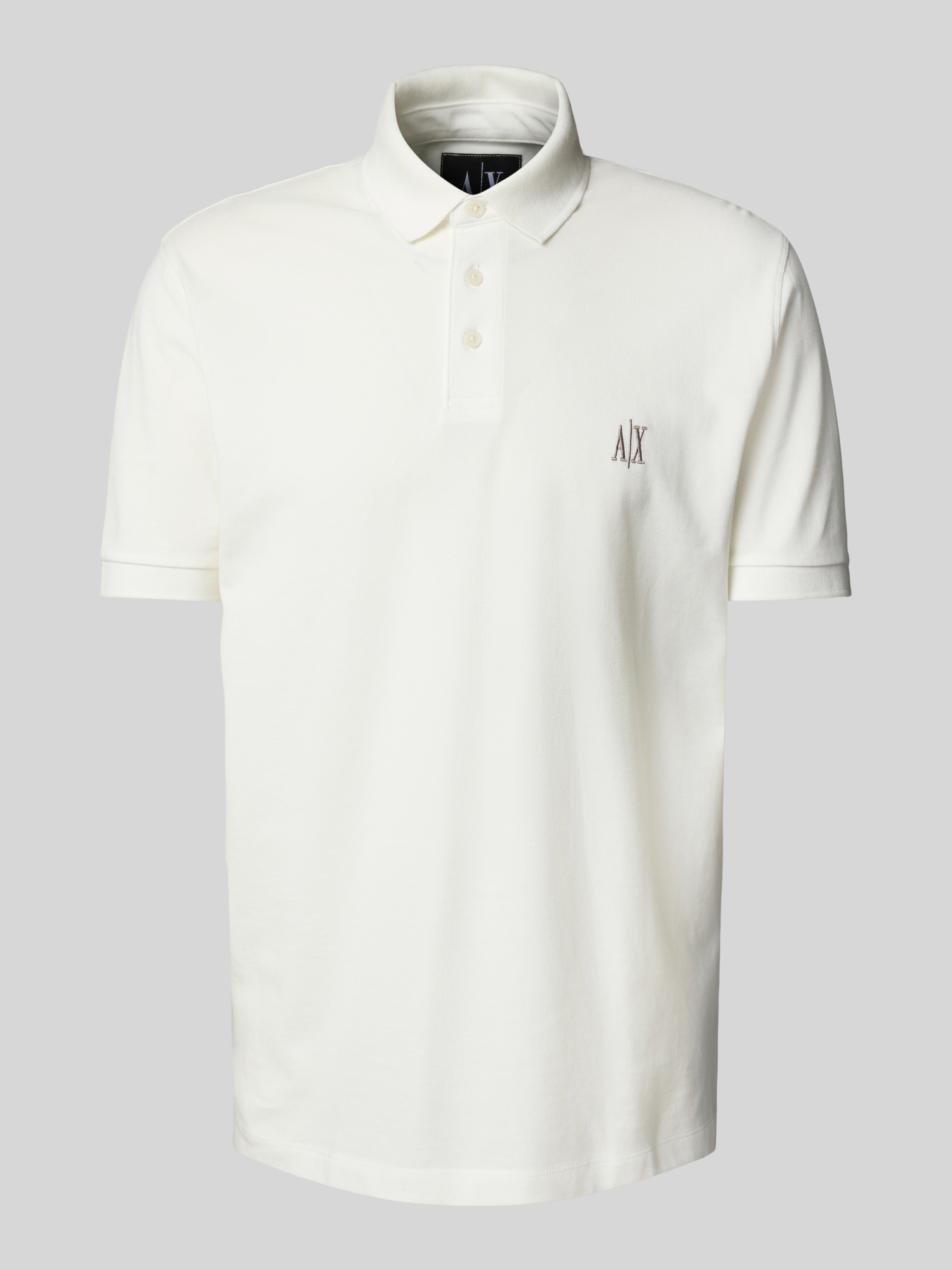 Armani Exchange Herren Weiß Poloshirt Xm000367 Af13022 U0009 Regular Fit - Bild 5