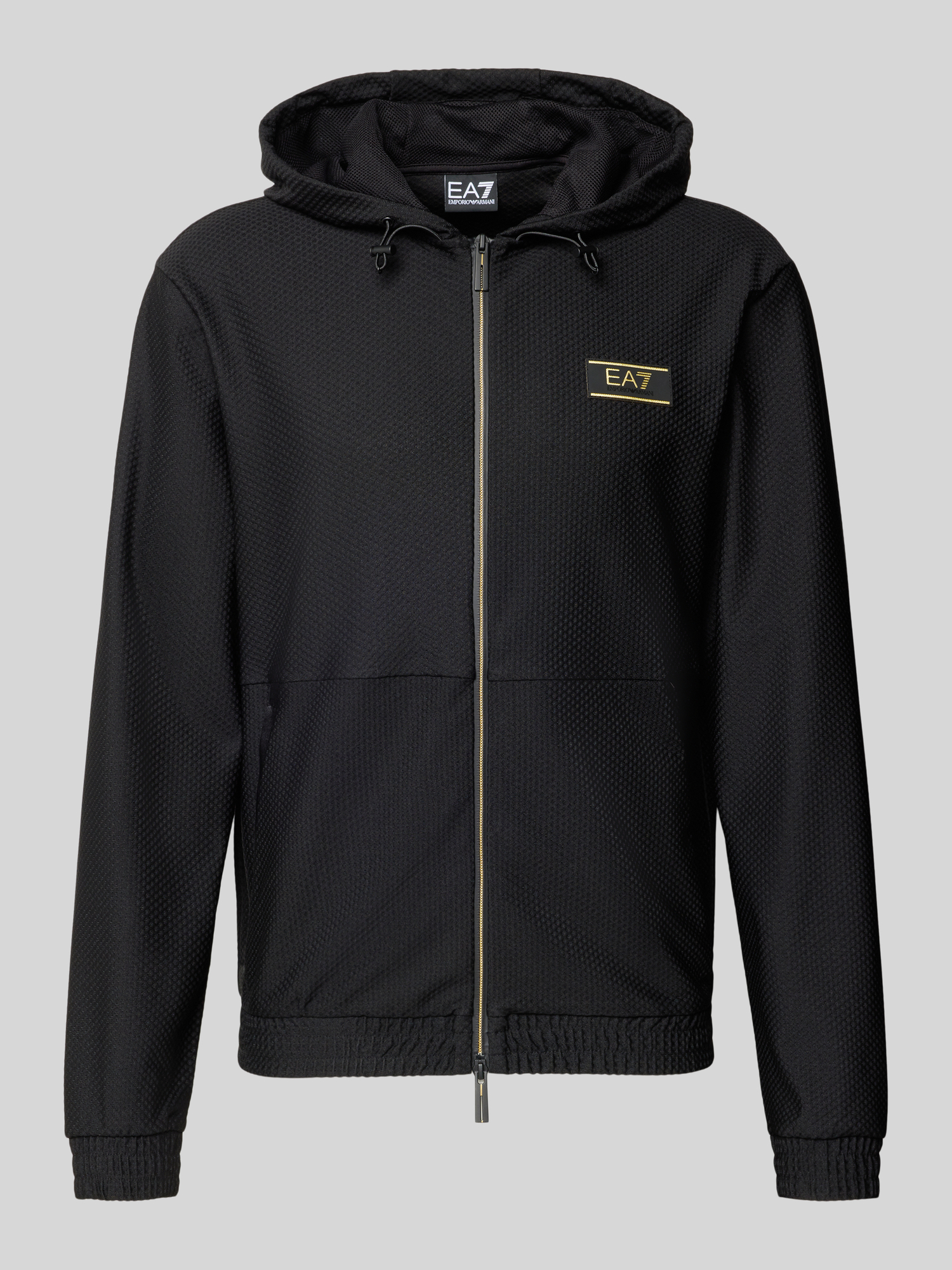 EA7 Emporio Armani Herren Sweatjacke Schwarz XXL