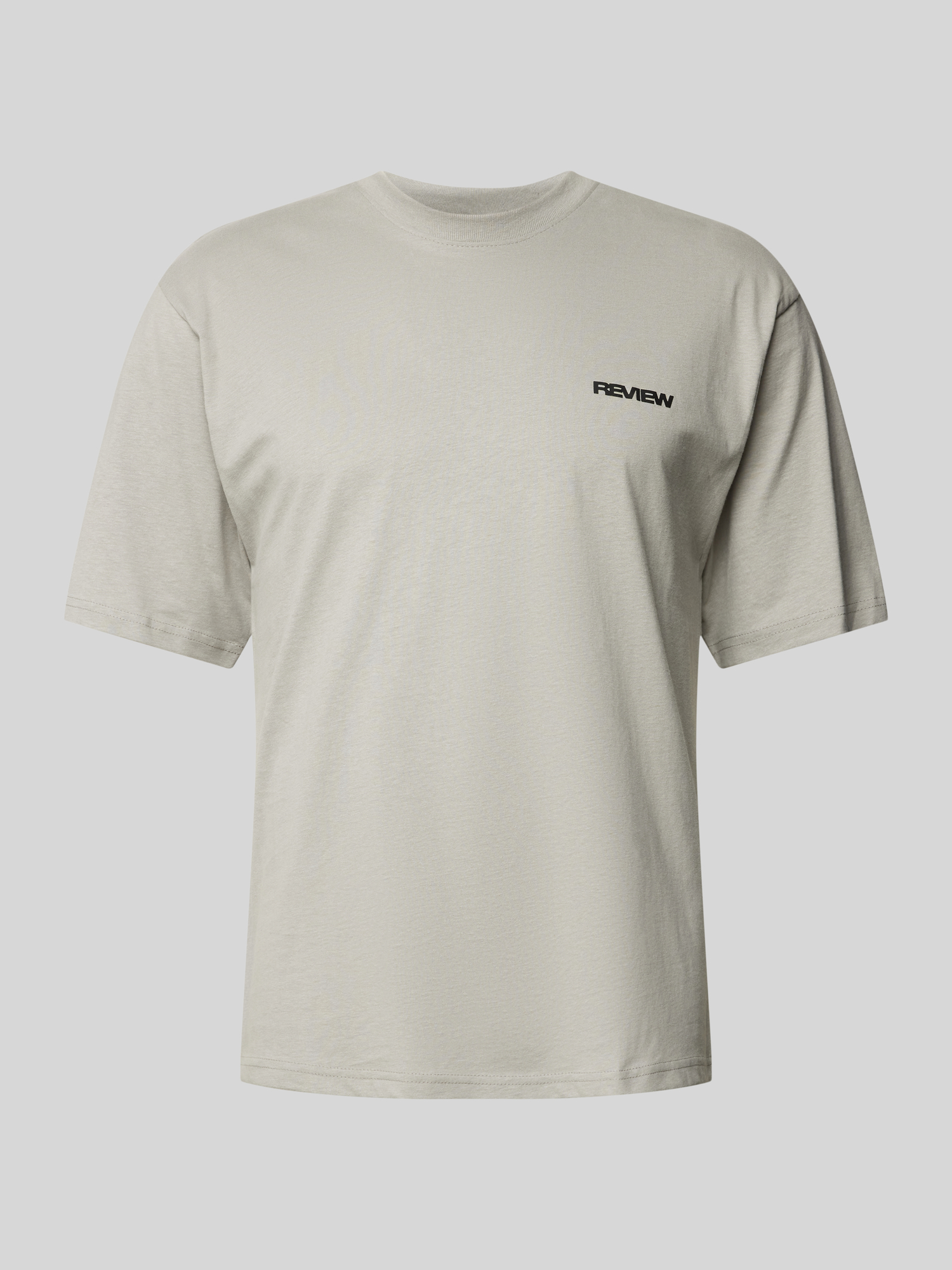 REVIEW - Herren - T-Shirt - L - Mittelgrau