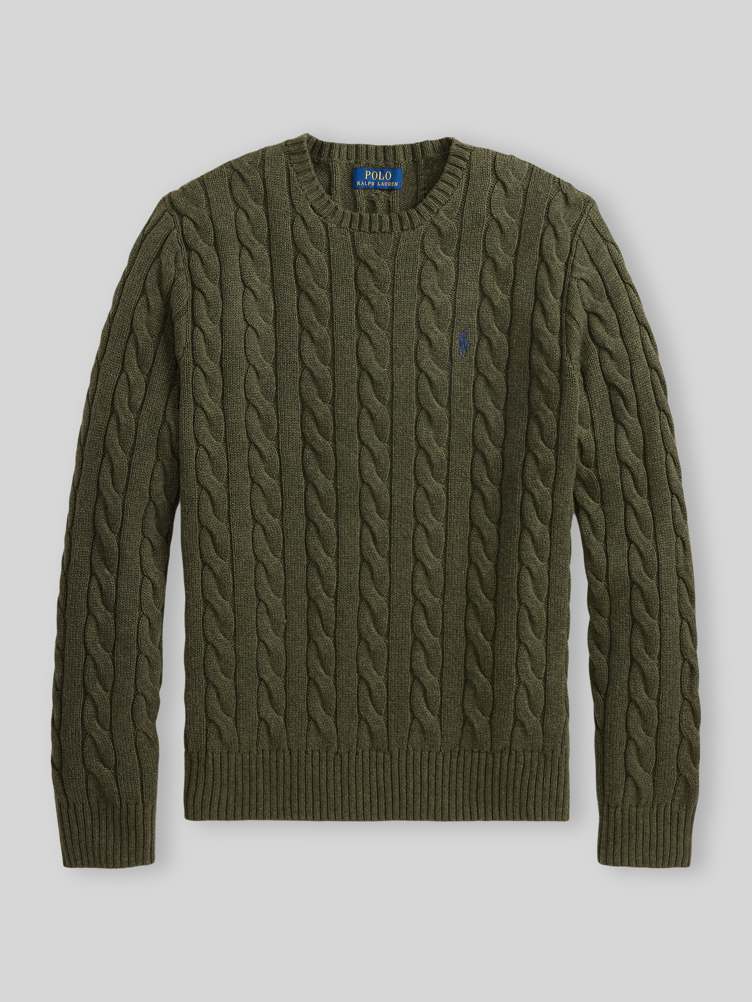Polo Ralph Lauren Herren Oliv Ralph Lauren Pullover, Grün, Gr. L