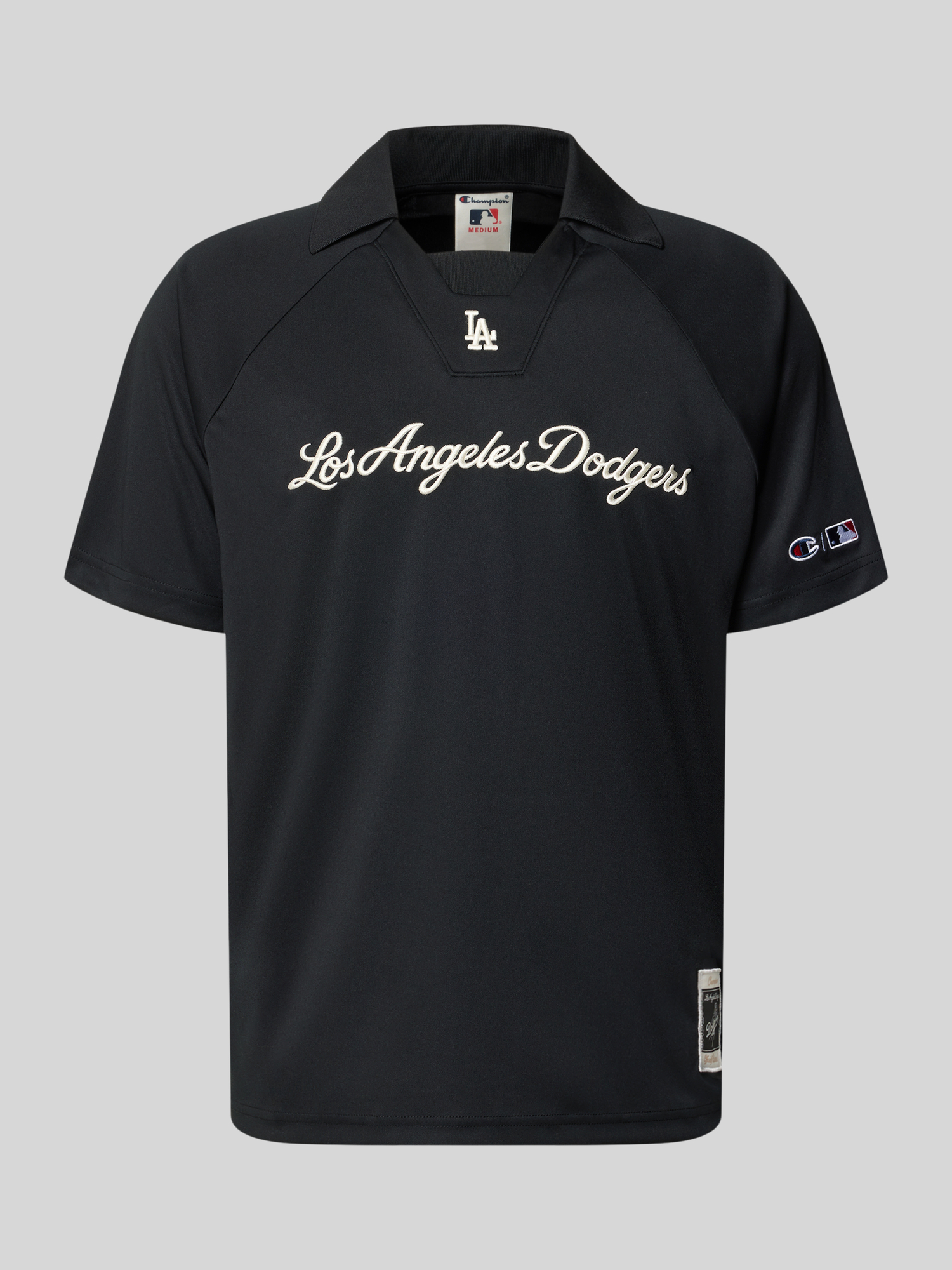 Champion - Herren - Poloshirt - L - Schwarz