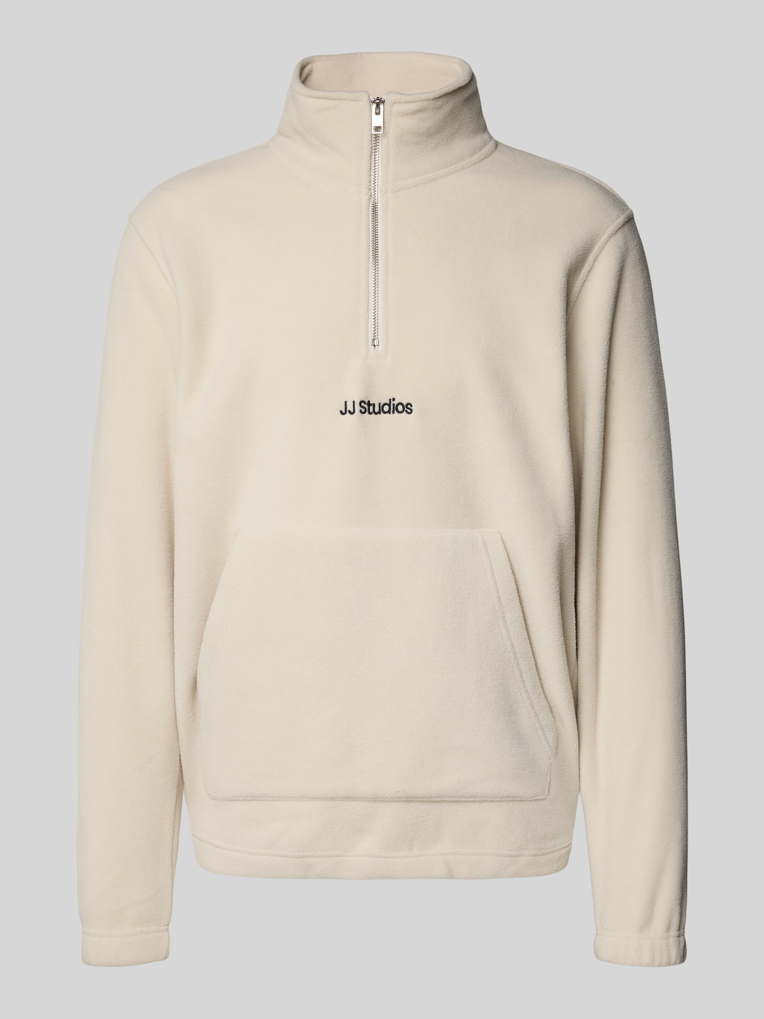 Jack & Jones, Herren, Pullover, Half Zip Fleece, Grau, (XL) - Bild 5