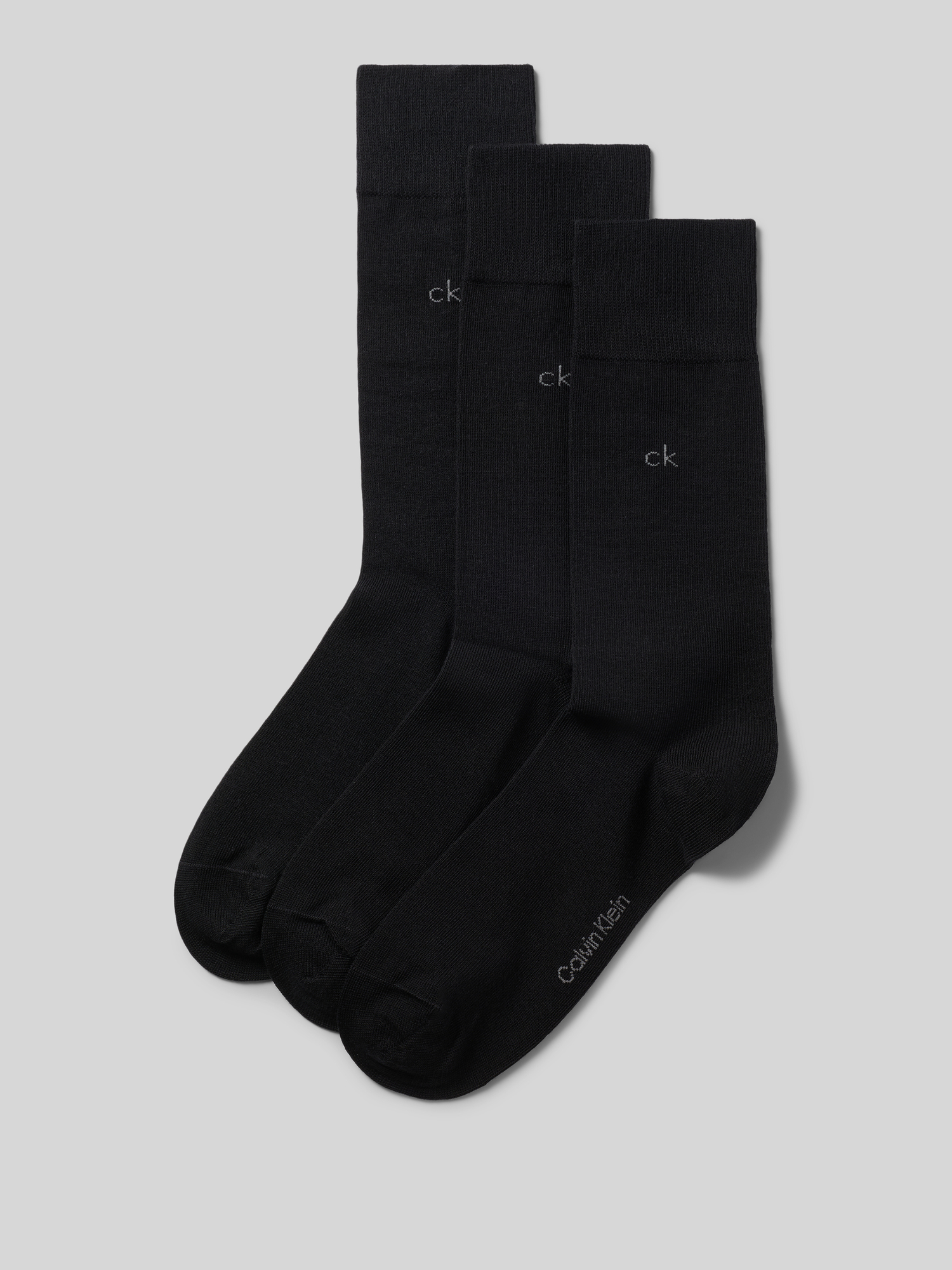 Ck Calvin Klein Herren Schwarz Socken, Gr. 43-46