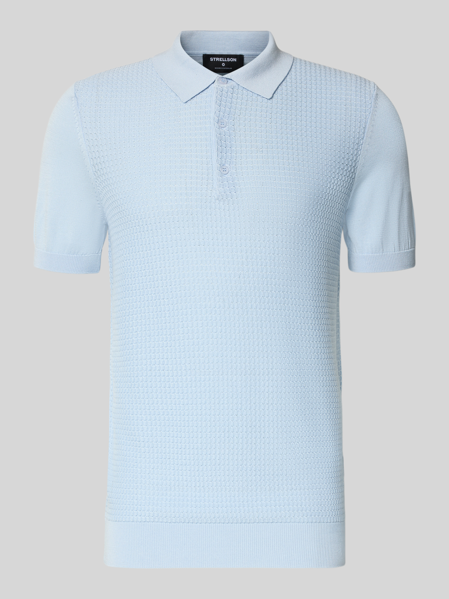 Strellson Herren Poloshirt - Blau - L