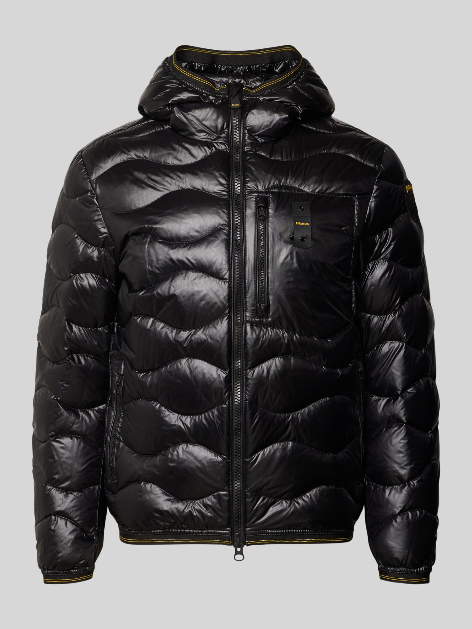 Blauer. Usa Herren Schwarz Jacken Nylon - Bild 4