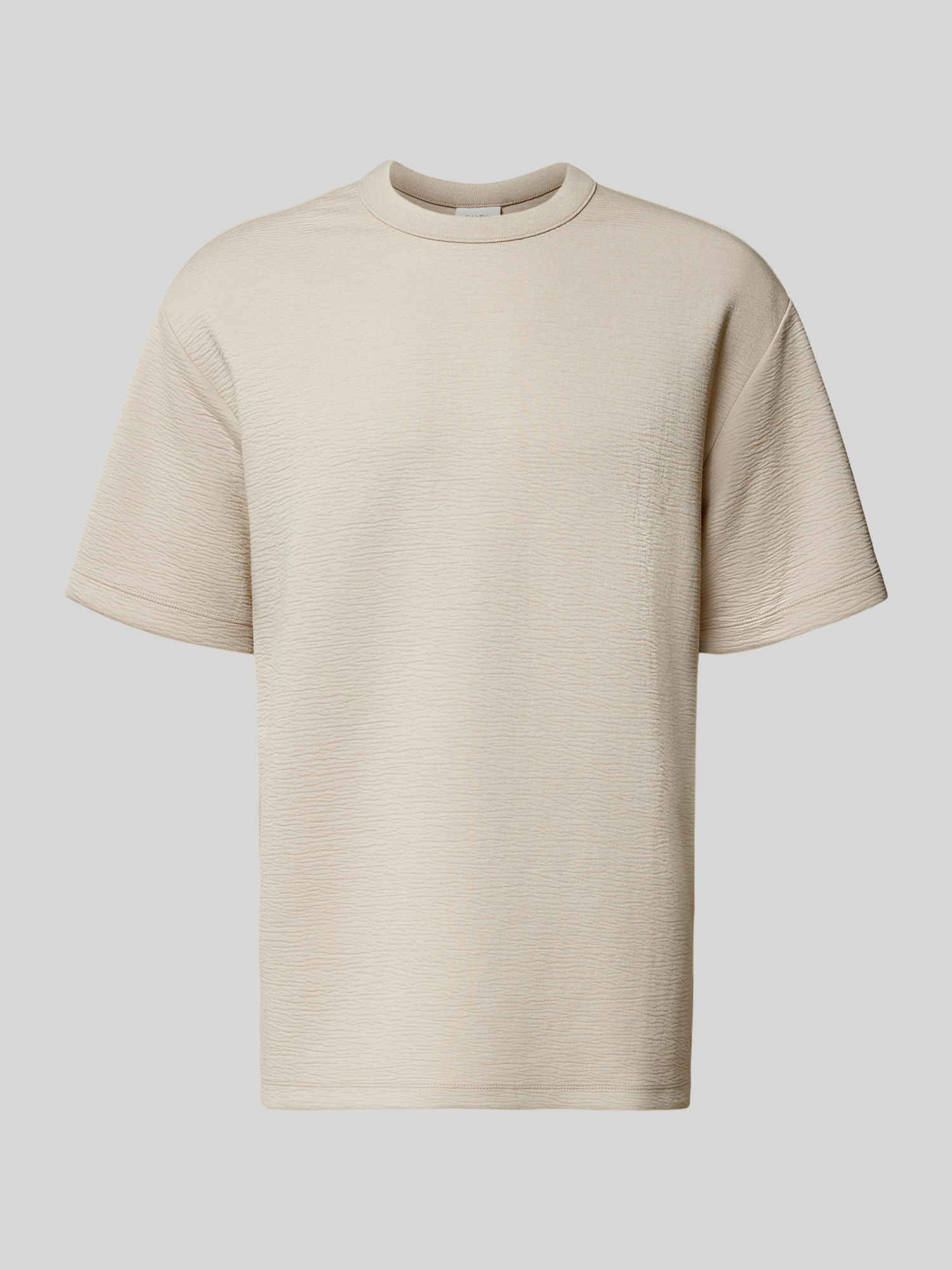 CK Calvin Klein Herren T-Shirt - Relaxed Fit - Beige - L