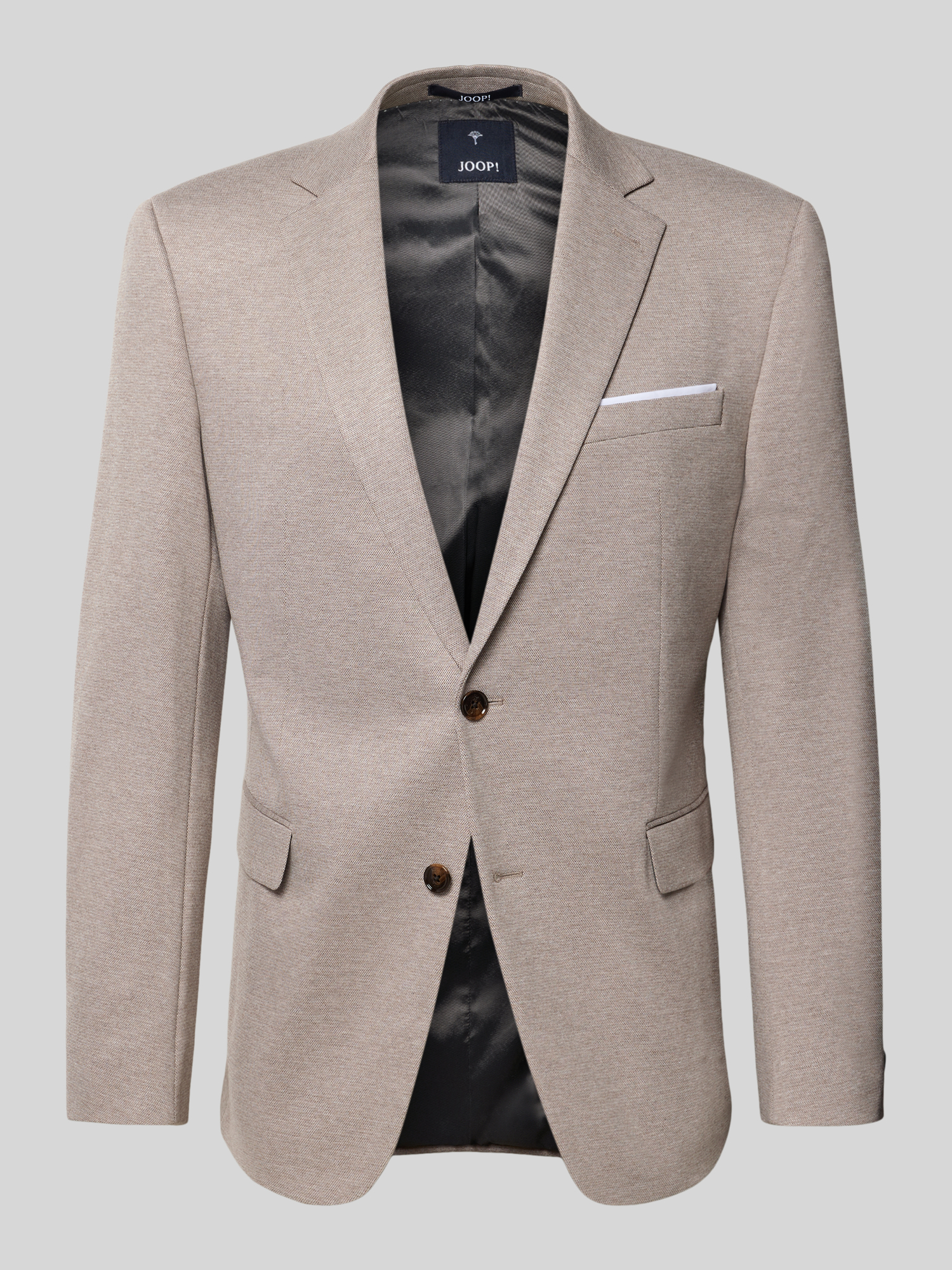 JOOP! Collection Herren Sakko Regular Fit Viskose-Mix Beige Größe 56