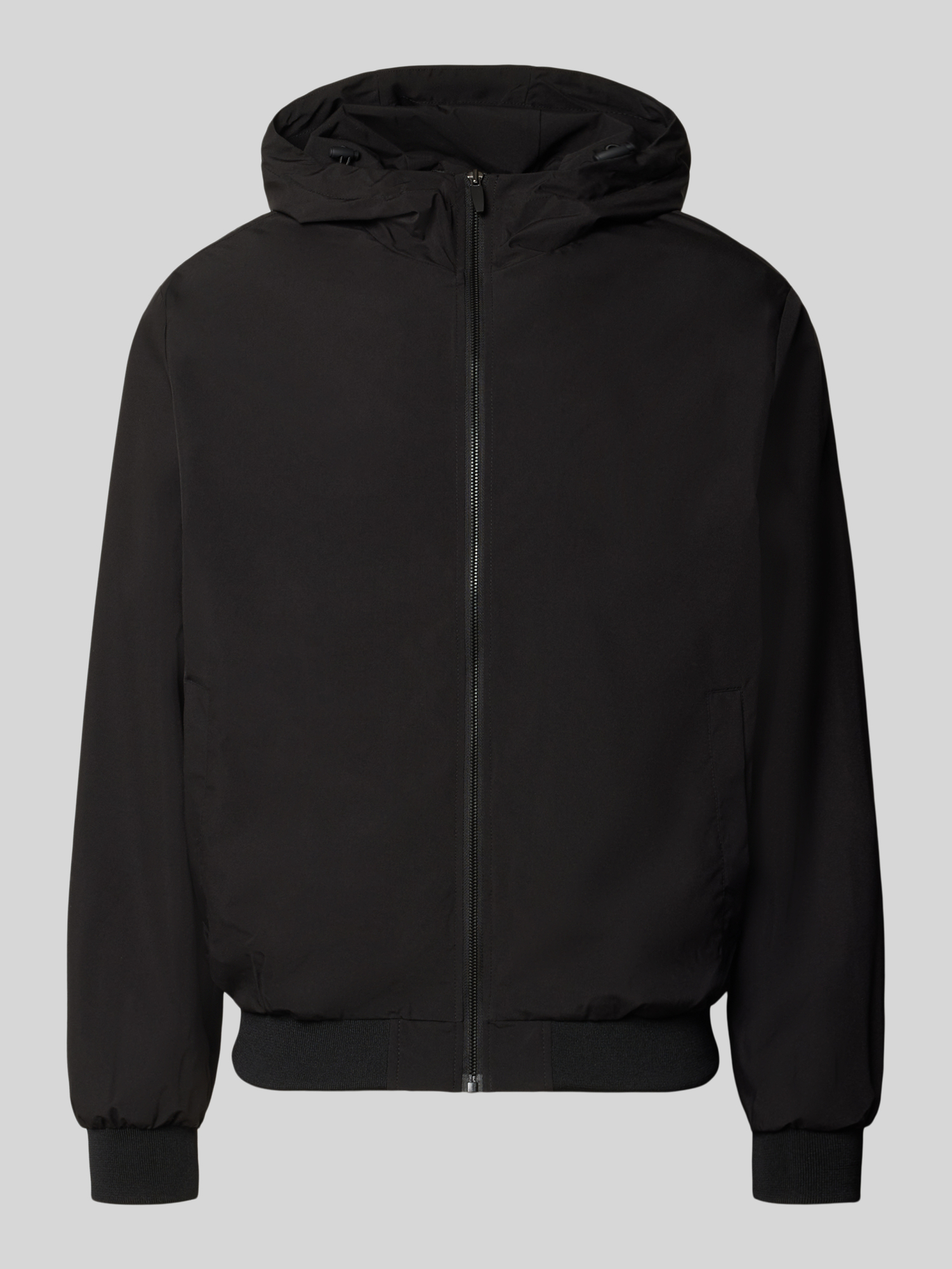 Jack & Jones, Herren, Outdoorjacken, Jjecharge Light Jacket Hood Noos (L, XL), Schwarz - Bild 3