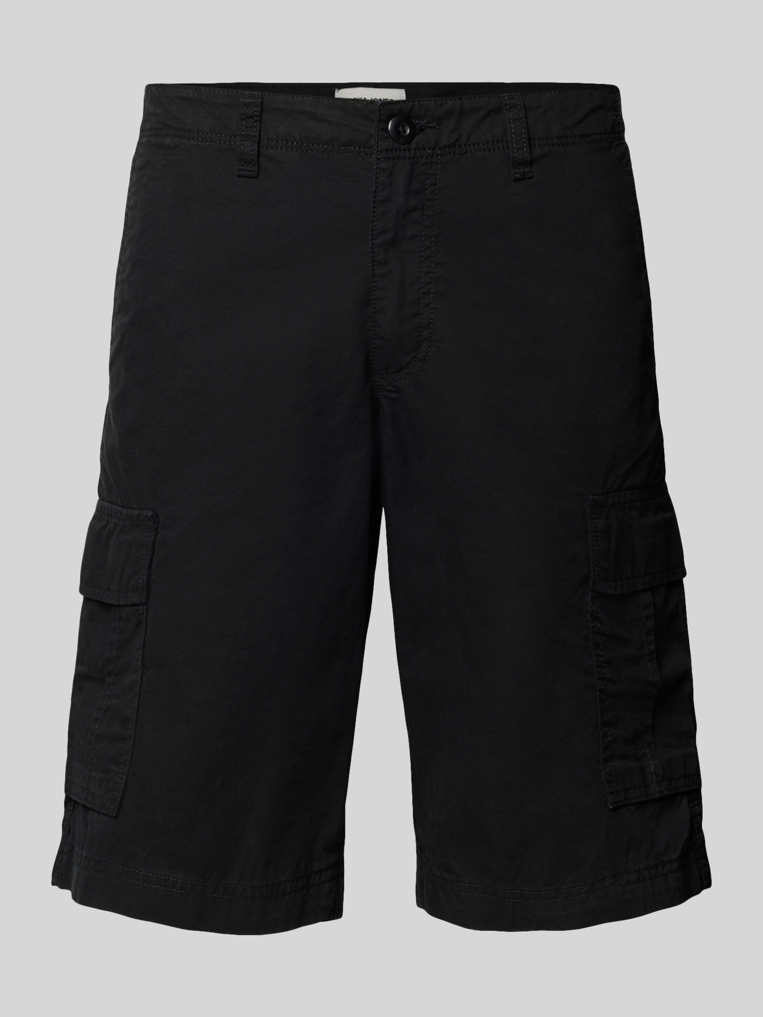 Jack & Jones Herren Cargo Shorts Schwarz Größe S