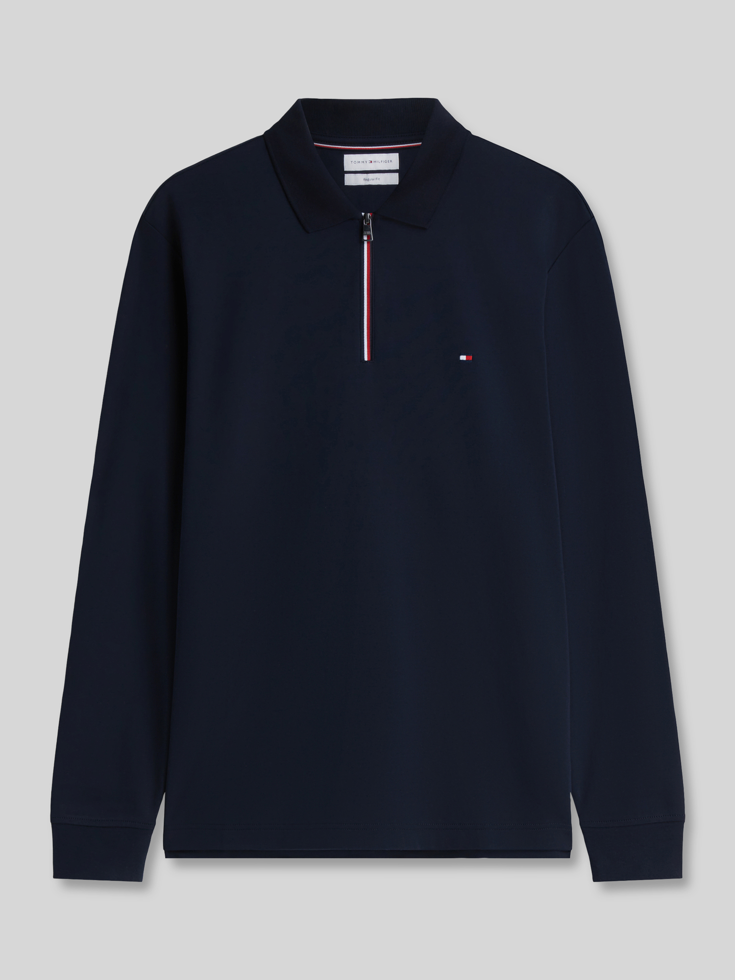 Tommy Hilfiger Herren Marine Poloshirts, Blau, Gr. L