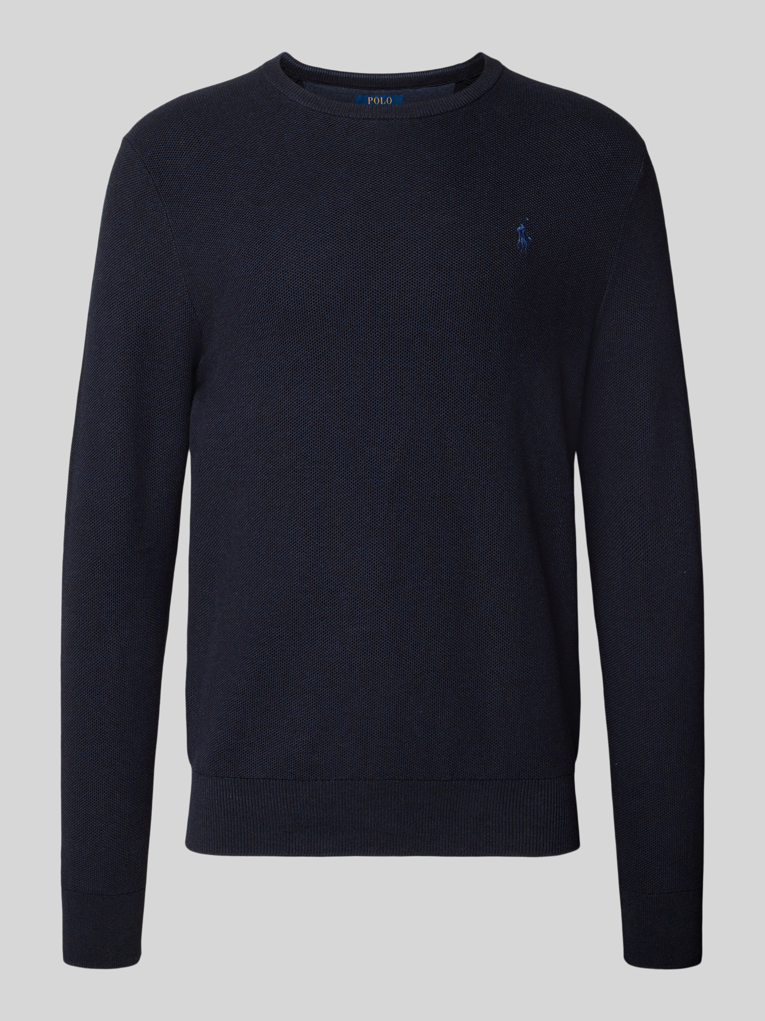 Polo Ralph Lauren Herren Pullover Baumwolle Marine Melange XXL