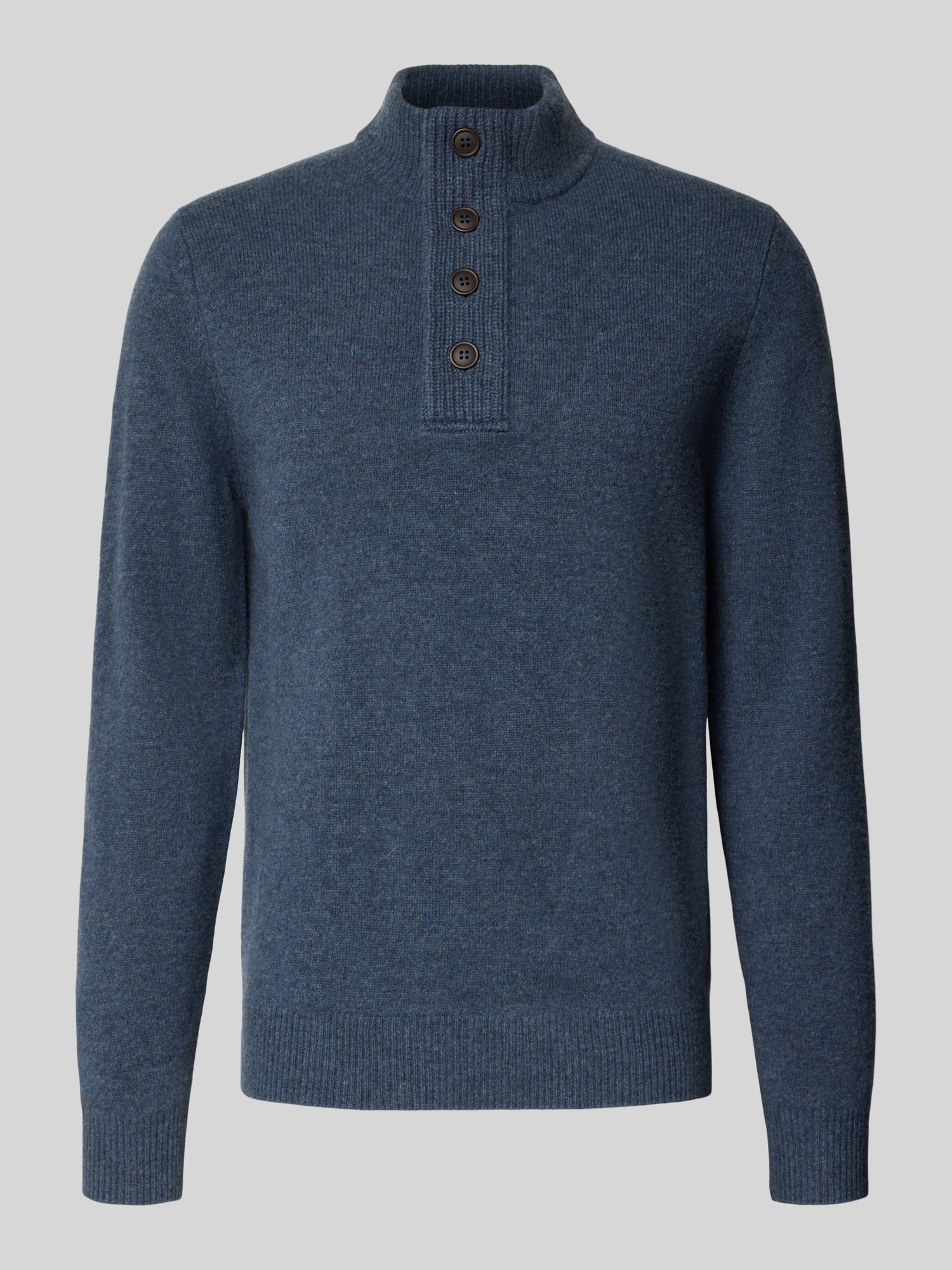 Barbour Herren Blau Troyer Wolle Meliert - Bild 2