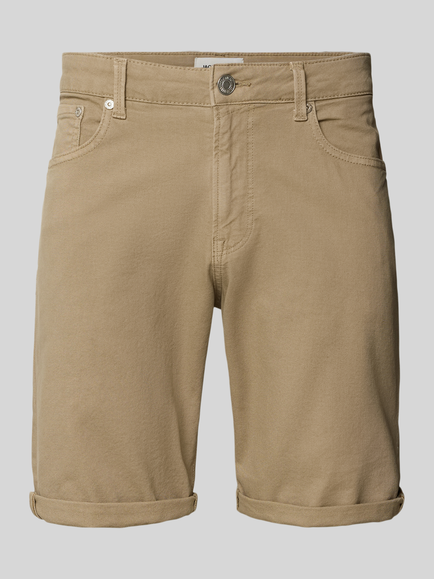 Jack & Jones Herren Jeans Shorts S Hellbraun Regular Fit