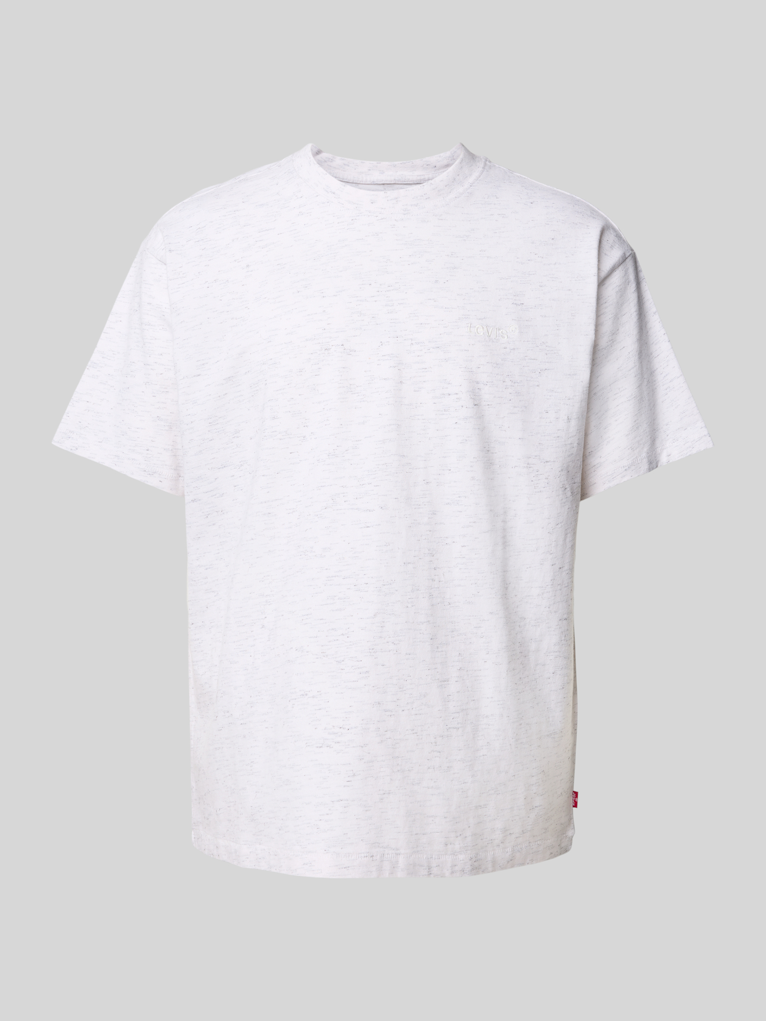 Levi's® Herren T-Shirt - Rundhalsausschnitt - Baumwoll-Mix - Offwhite - L