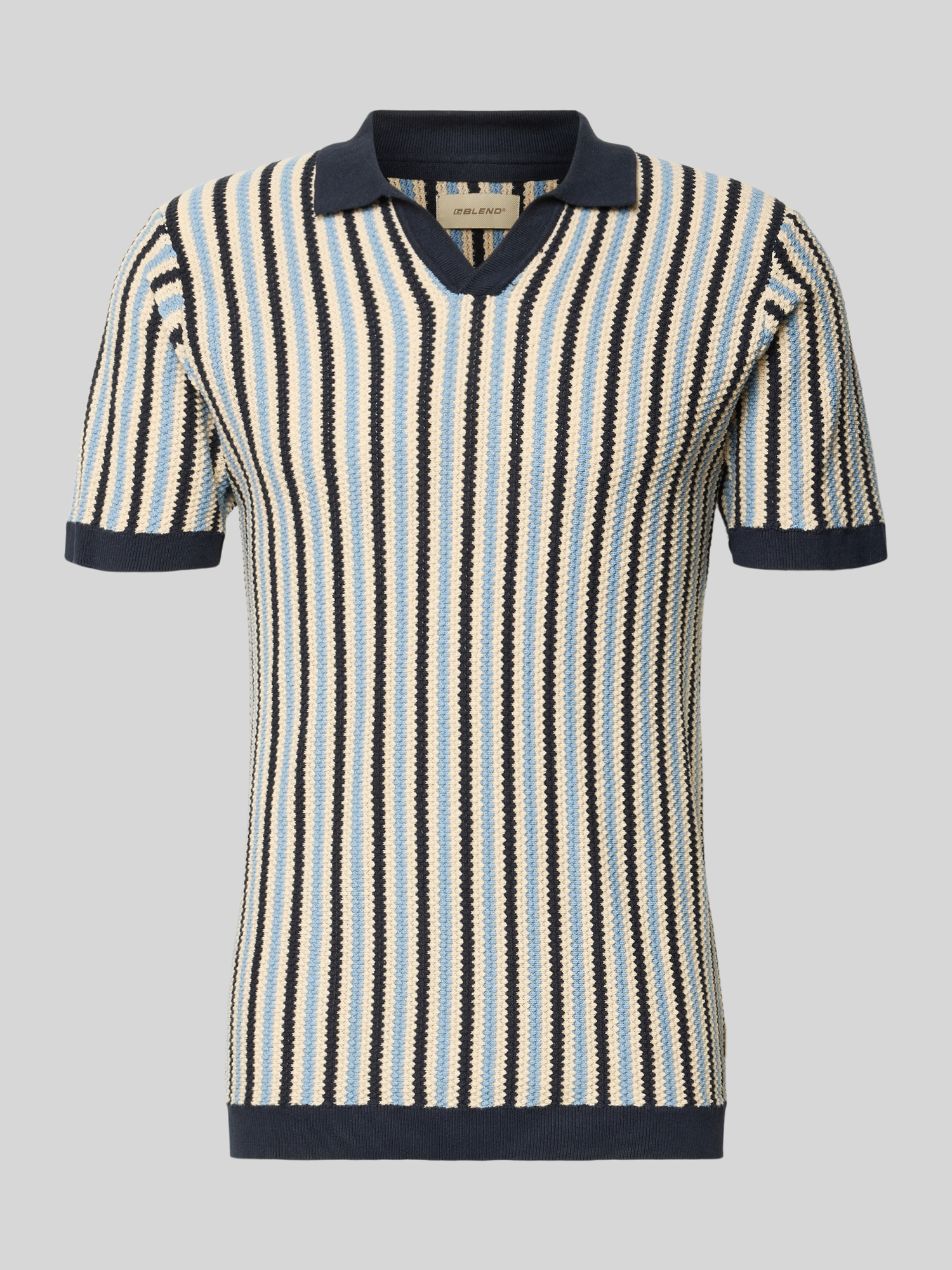 Blend Herren Poloshirt Marine Gr. M