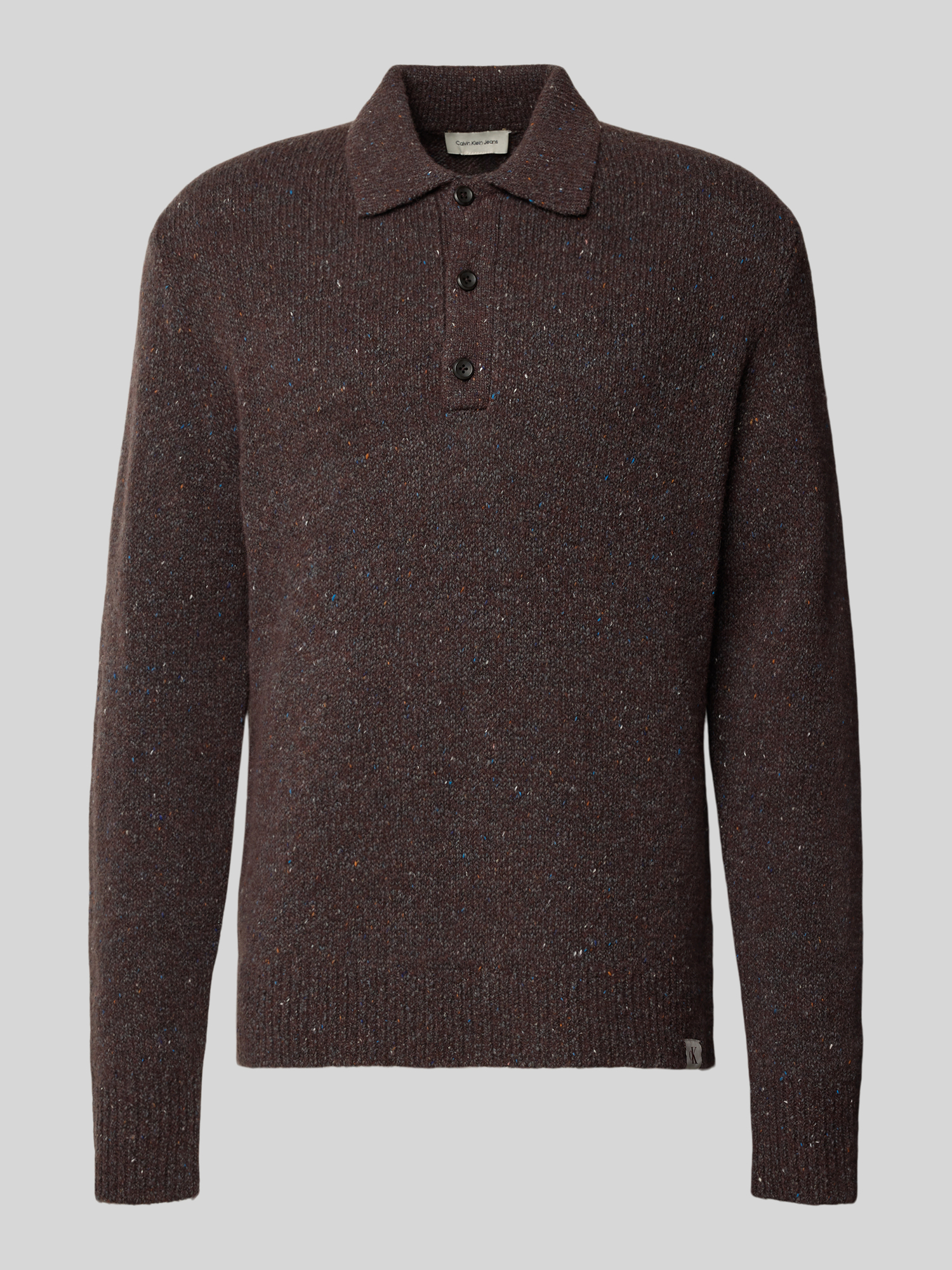 Calvin Klein Jeans - Pullover - Dunkelbraun - XL
