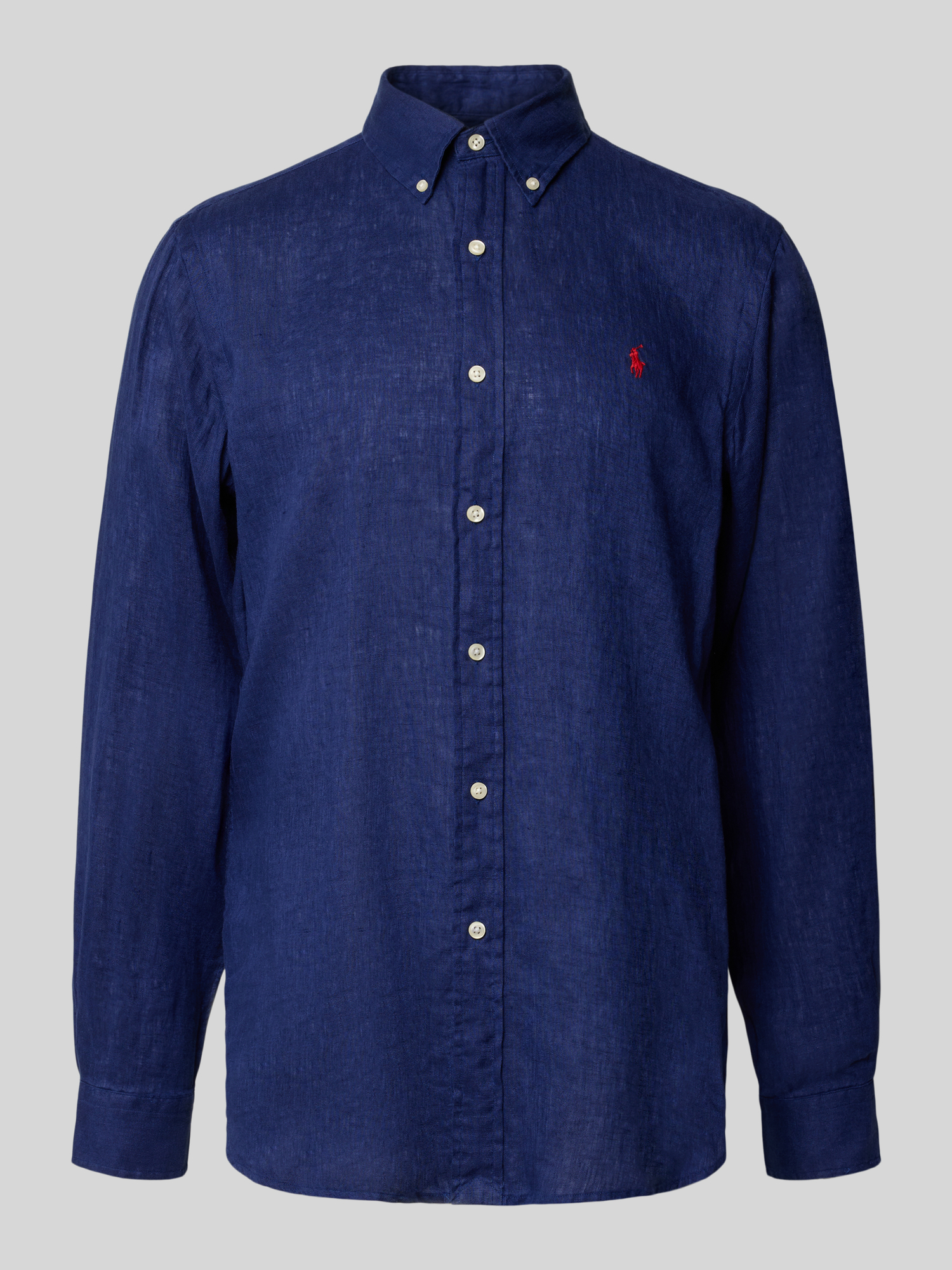 Polo Ralph Lauren - Herren Freizeithemd - Leinen - Marine - M