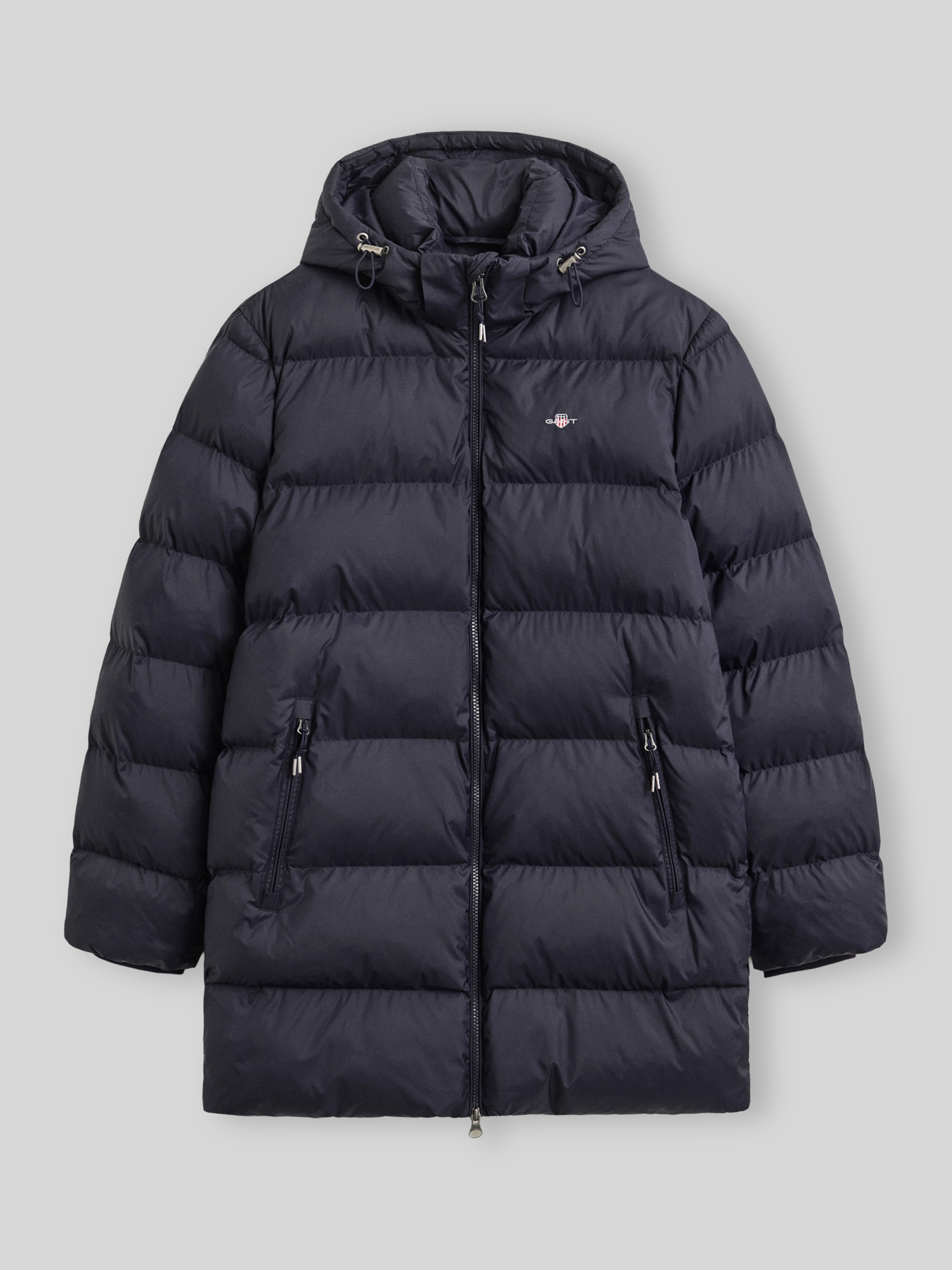Gant Herren Marine Daunenjacken, Blau, Gr. Übergröße Xxxl