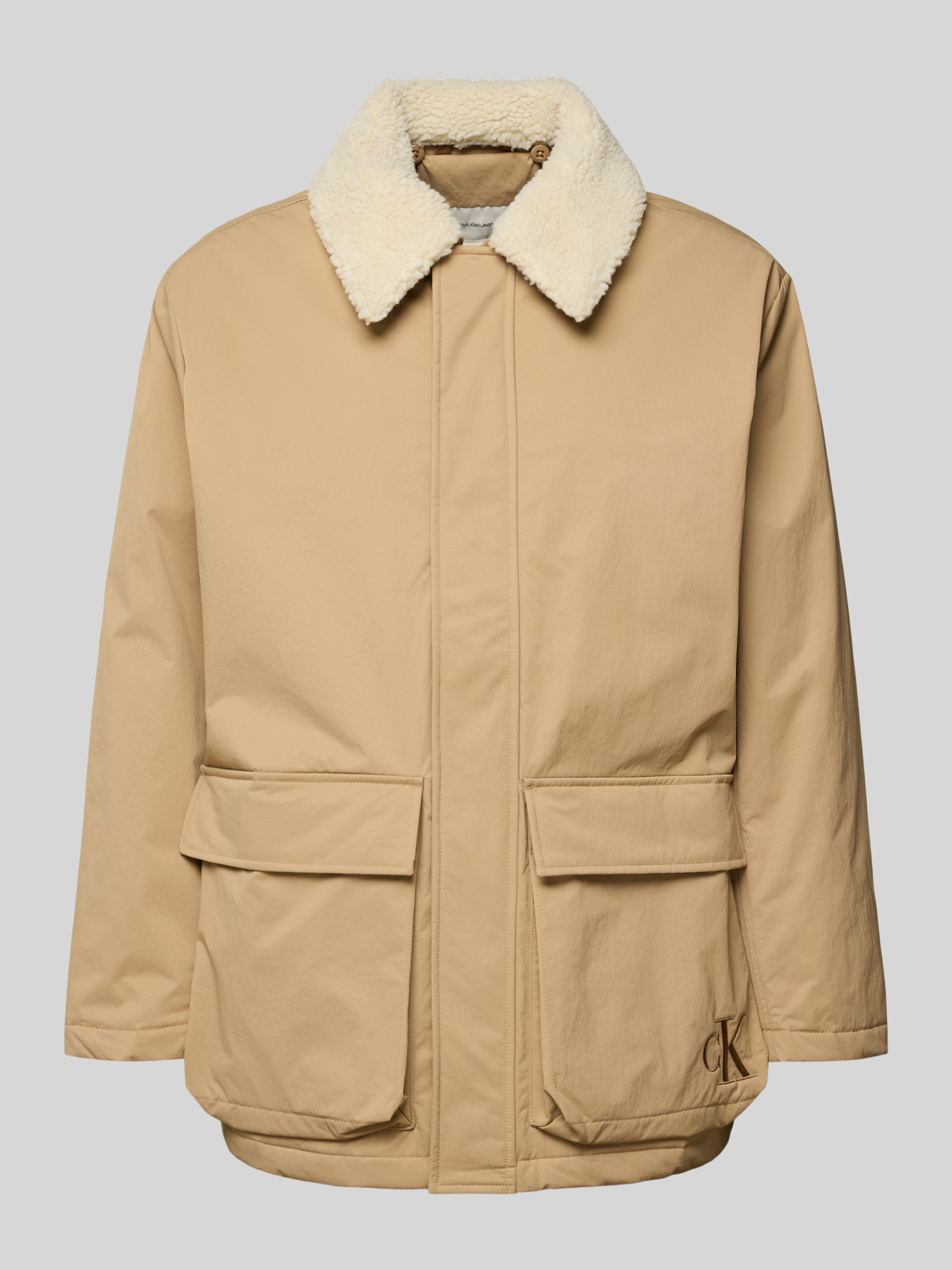 Calvin Klein Jeans - Herren - Parka - L - Camel