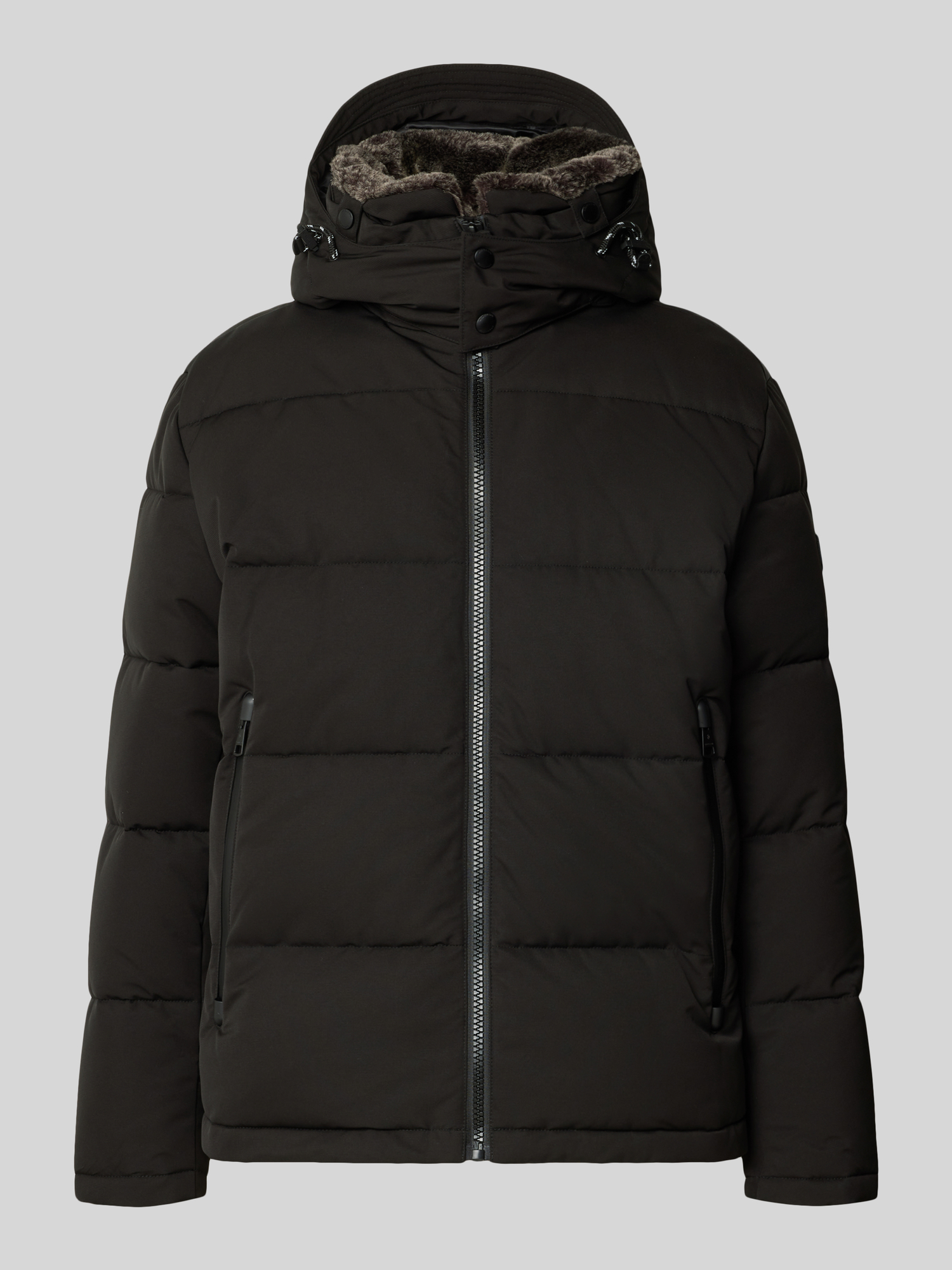 VAN GRAAF Strellson Herren Schwarz Winterjacke Größe 46 - Bild 5
