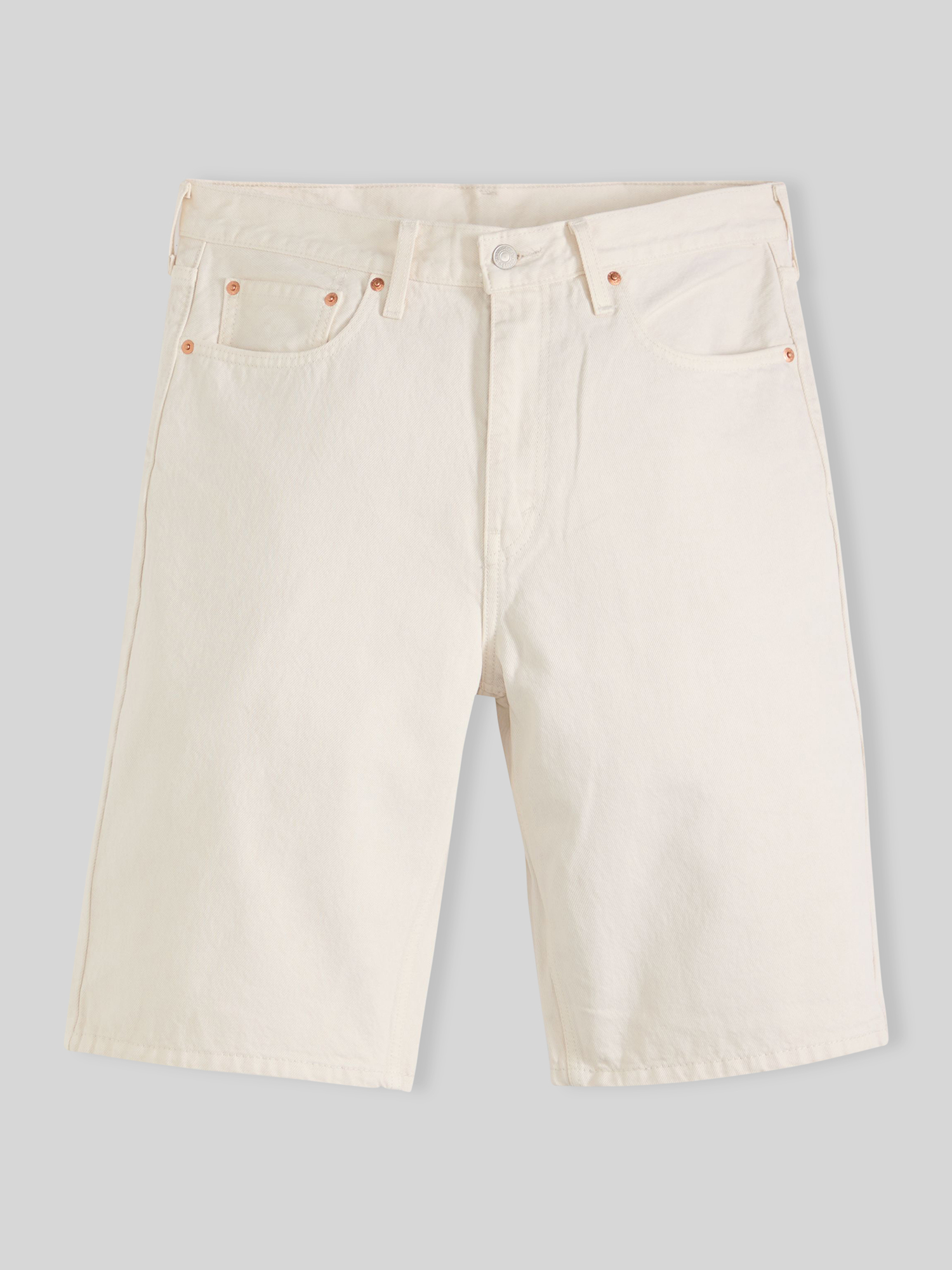Levi's® Herren Jeans Shorts - 34 - Ecru - 100% Baumwolle