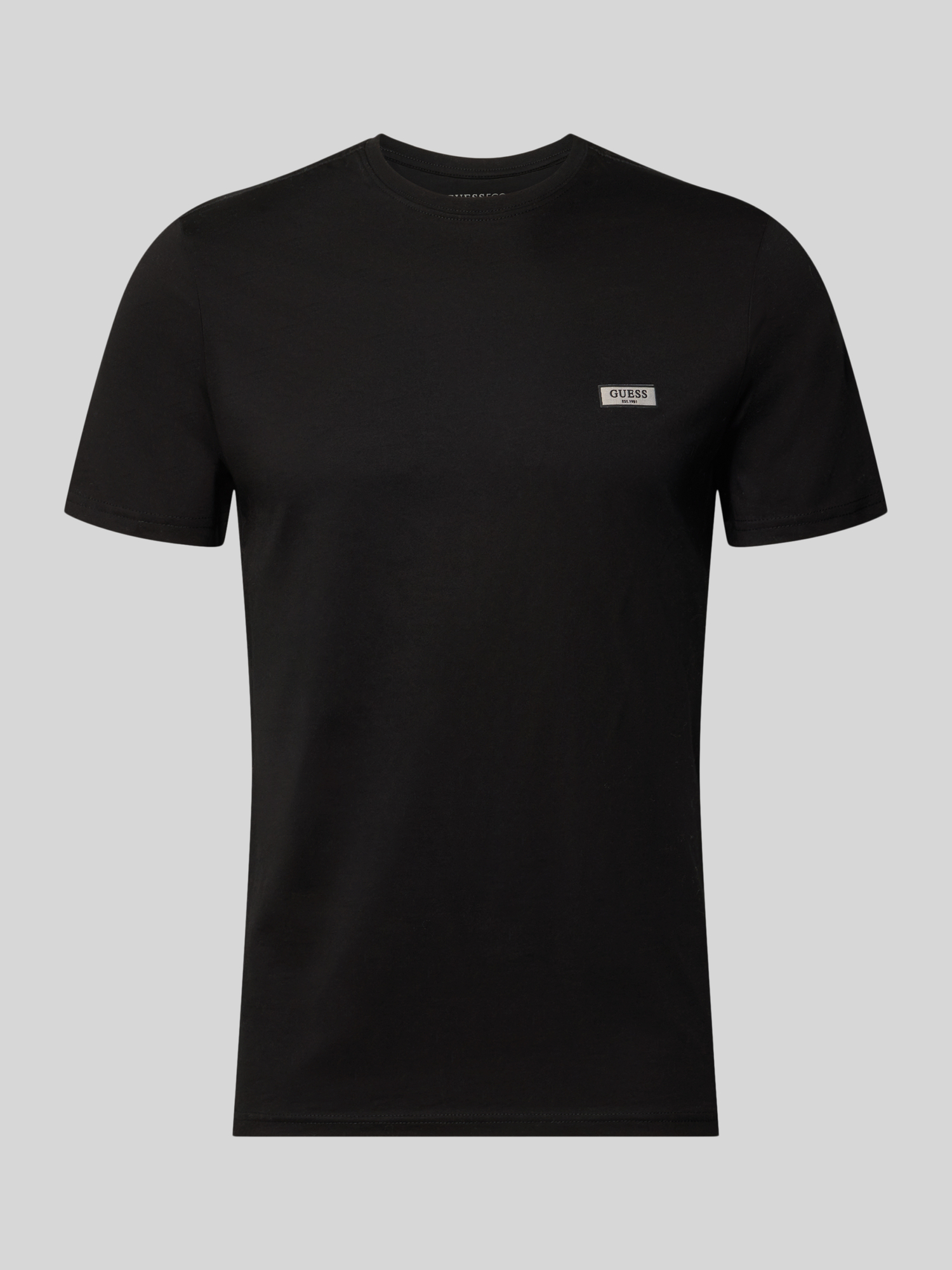 Guess Herren Schwarz T-Shirts, Gr. Xl