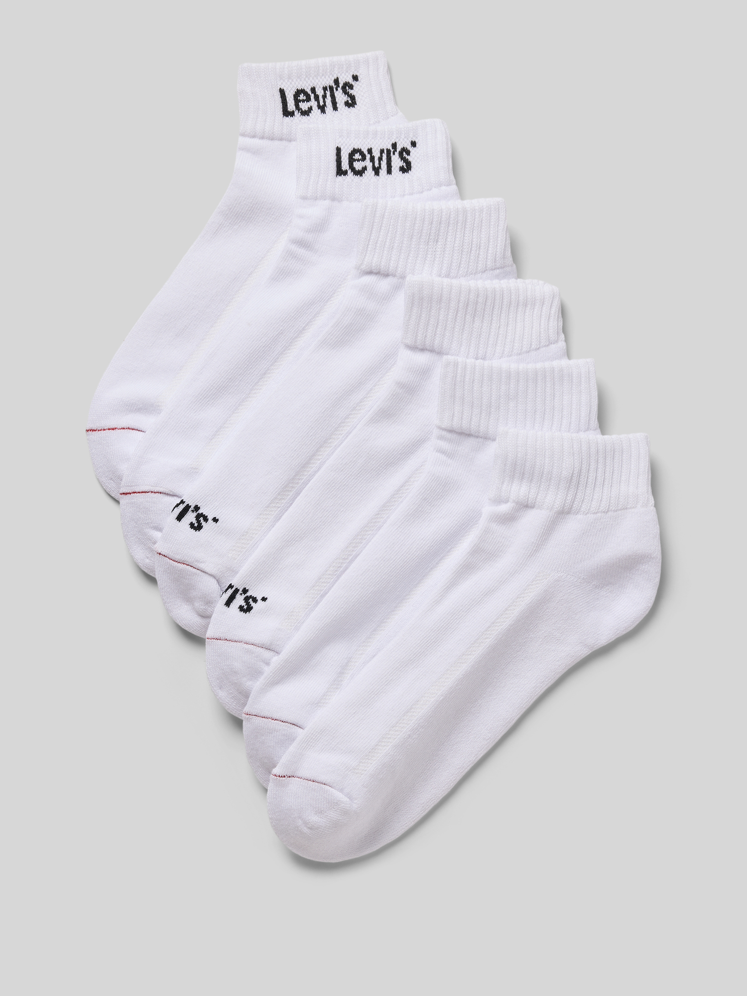 Levi's® Herren Weiss Socken, Beige, Gr. 39-42