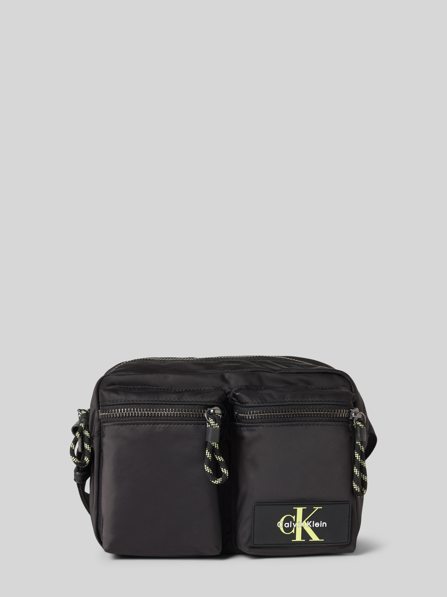 Calvin Klein Herren Schwarz Umhängetasche Tech Utility Camera Bag Lv04g3178g - Image 3