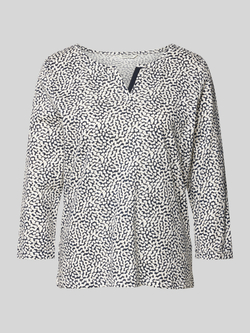 Tom Tailor Henleyshirt met print all-over