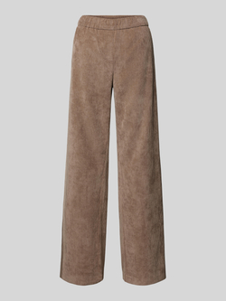 MAC Corduroy Fluid Jeans Chiara Style Brown Dames