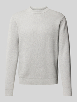 Selected Homme Gebreide pullover met ribboorden model 'DANE'