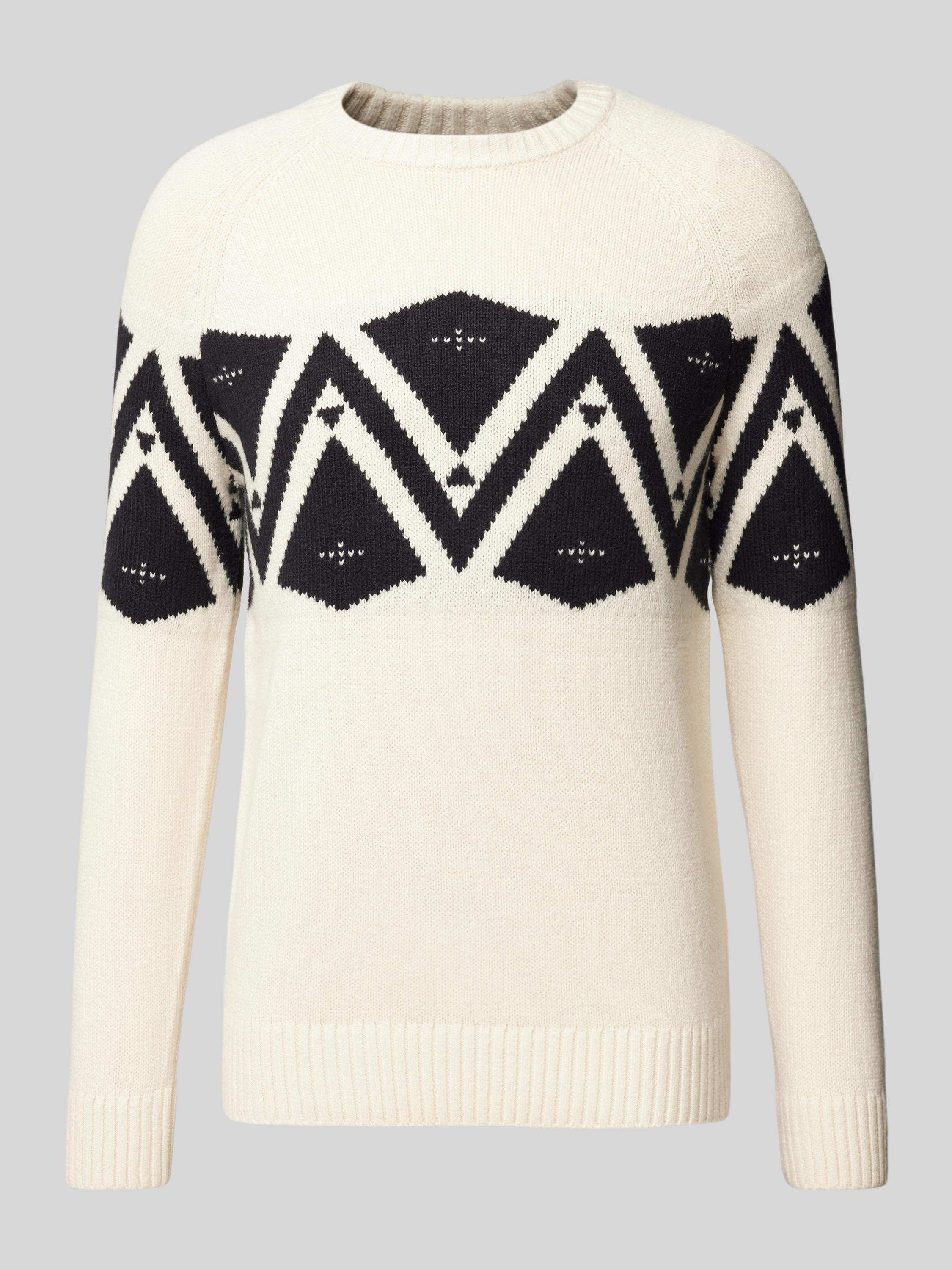 Strellson Gebreide pullover met ronde hals model 'Tito'