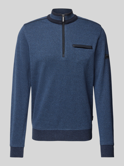 Bugatti Sweatshirt met opstaande kraag