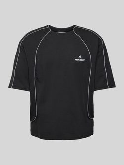 REVIEW T-shirt met labelprint