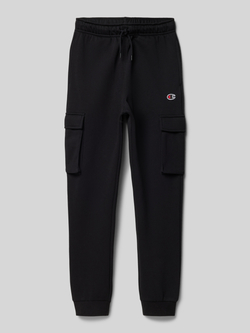 Champion Regular fit sweatpants met logostitching