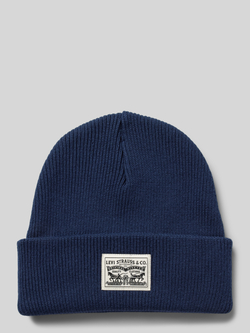 Levi's Beanie met labelpatch model 'BACKPATCH'