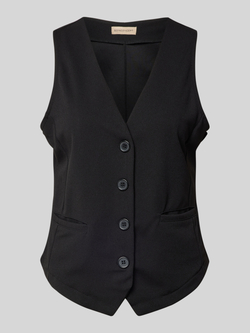 Soyaconcept Gilet met strookzakken model 'SIHAM'