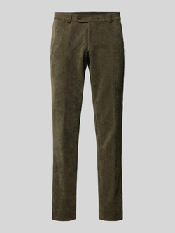 carl gross Corduroy broek met steekzakken model 'Tomte'