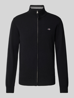 Gant Gebreid jack met ritssluiting