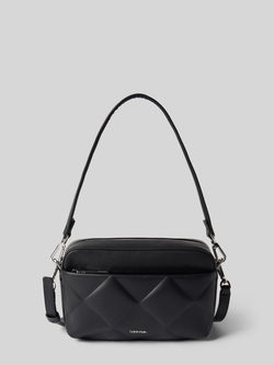 CK Calvin Klein Schoudertas met structuurmotief model 'DIAMOND QUILT'