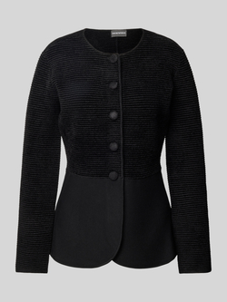Emporio Armani Cardigan met knopen Black Dames