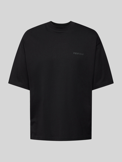 REVIEW Oversized T-shirt met labelprint