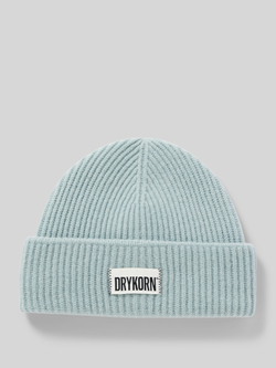 Drykorn Beanie met labelpatch model 'NEREA'