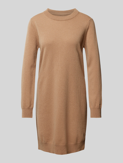 Gant Wollen jurk met ronde hals model 'SUPERFINE LAMBSWOOL'